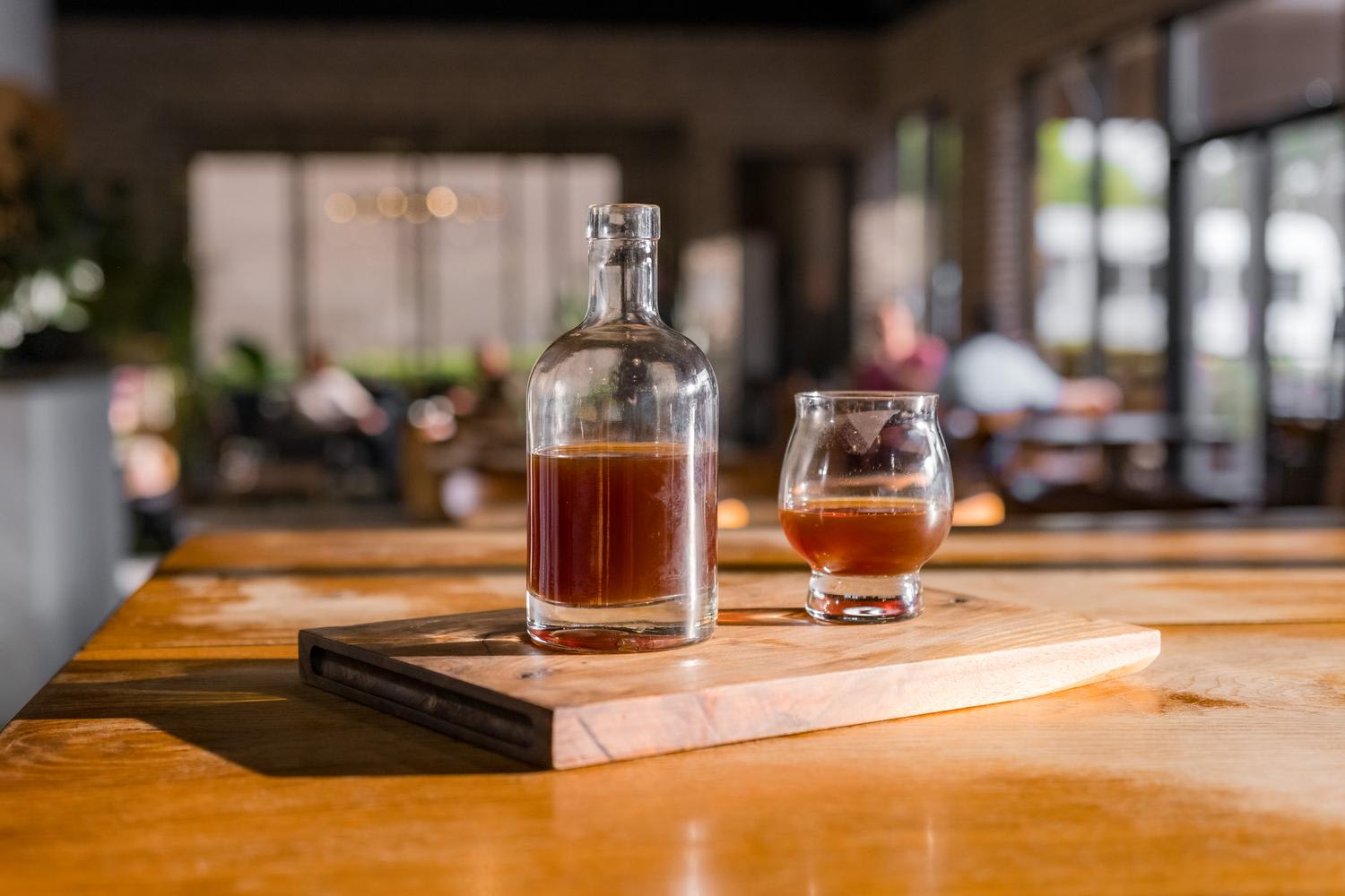 Distillery — Bottle, Glass