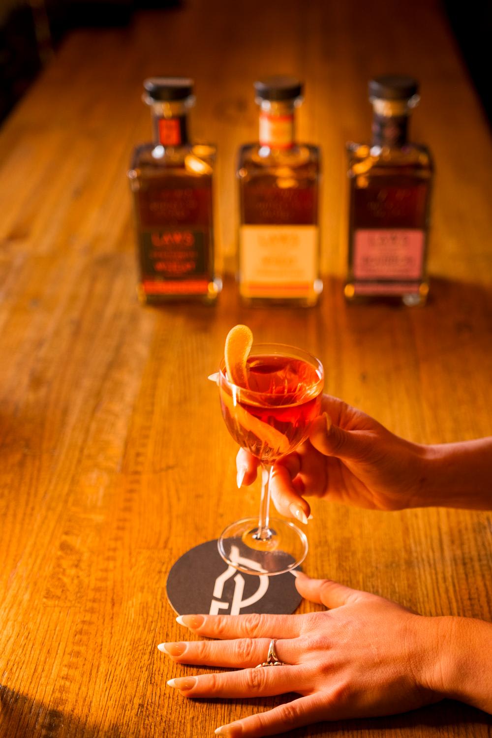 Distillery — Hands, Bottle