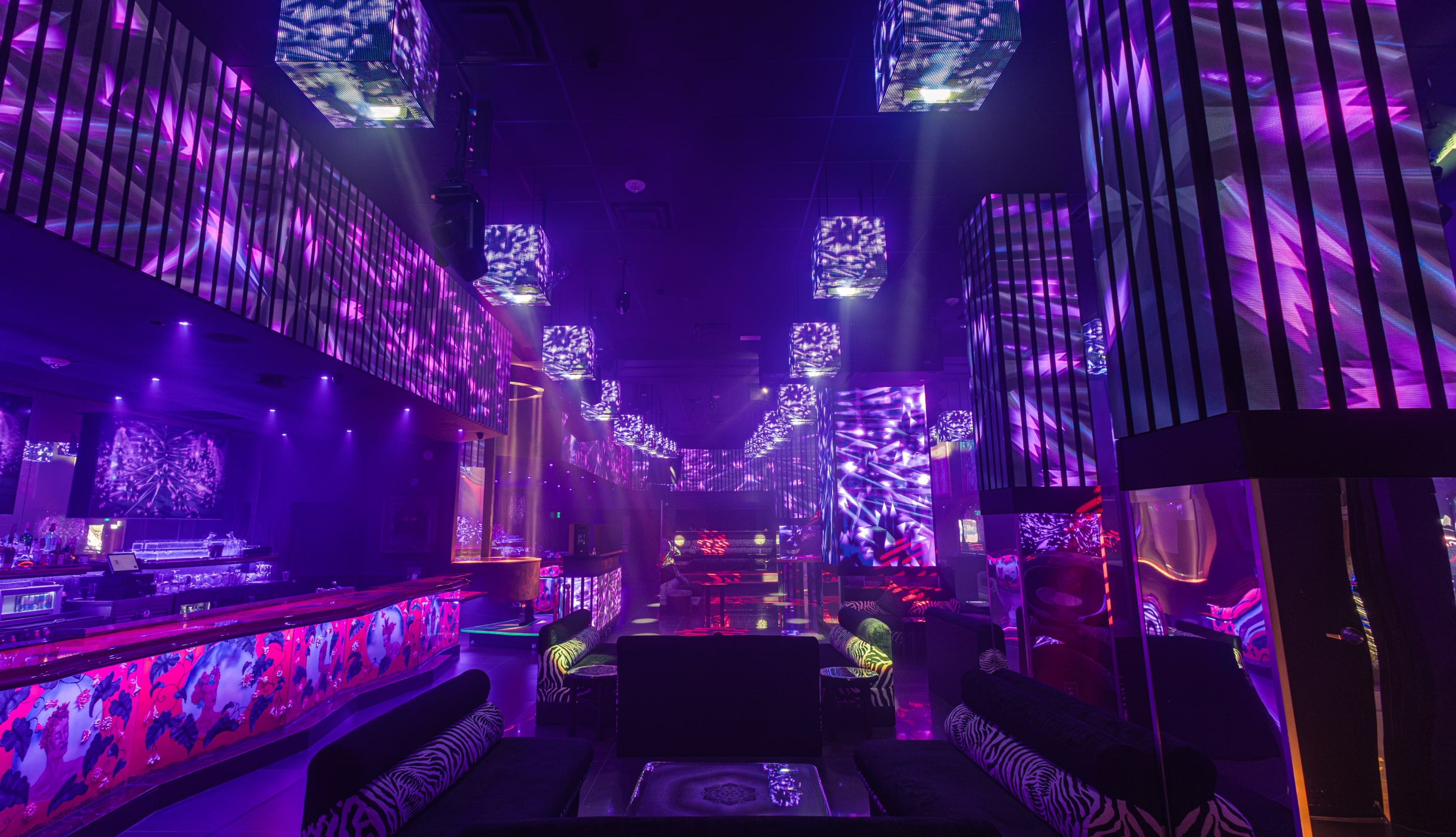 Kali Ultra Lounge premium nightclub laser light show