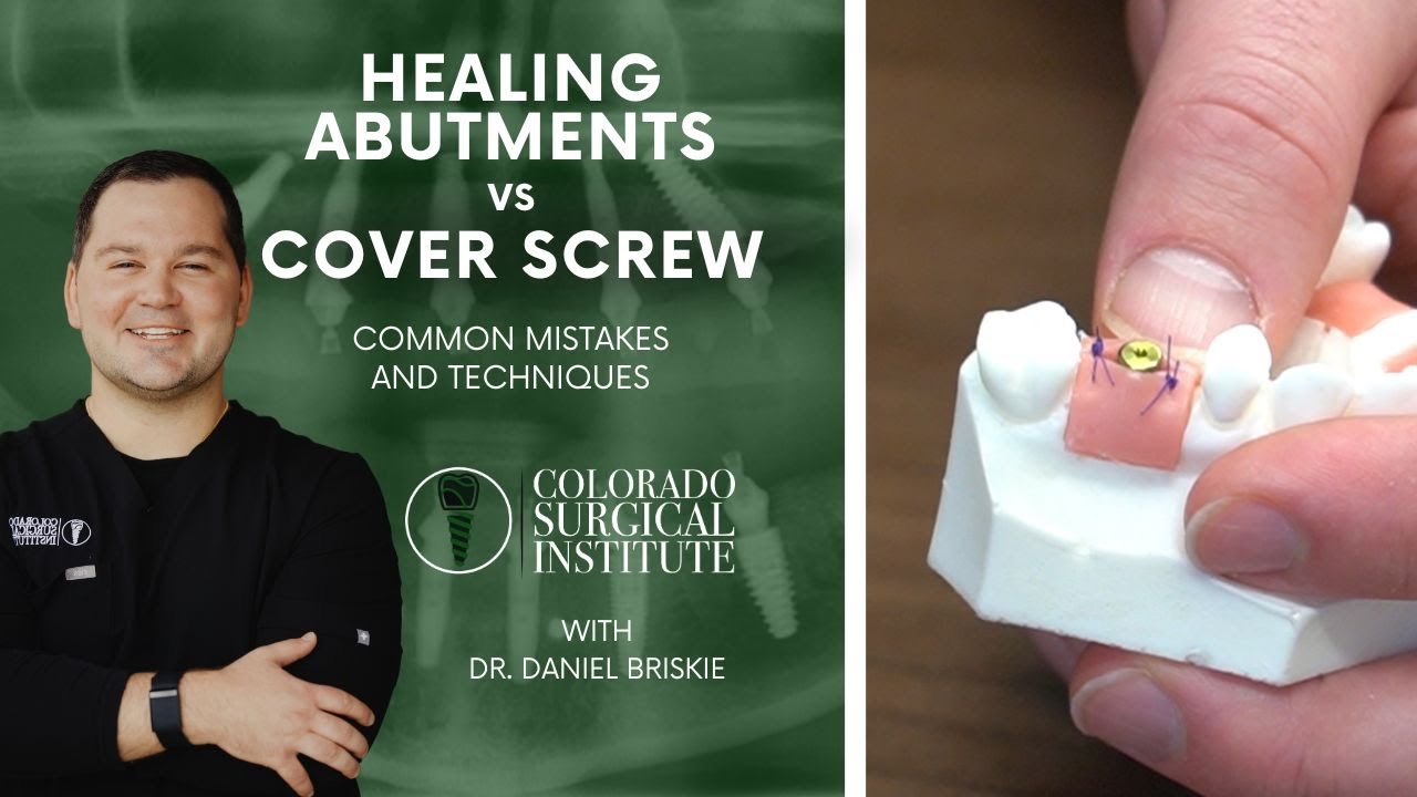 Abutment vs Coverscrew | Pre-Course Didactics