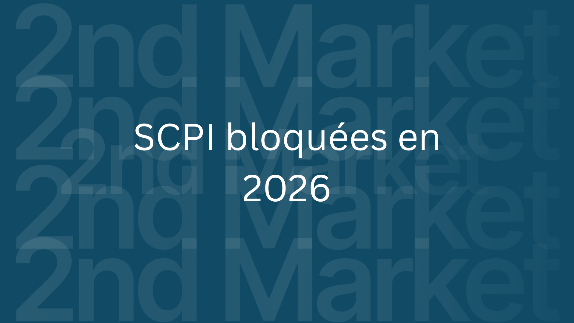 SCPI bloquées en 2026 : files d’attente record et solutions pour sortir