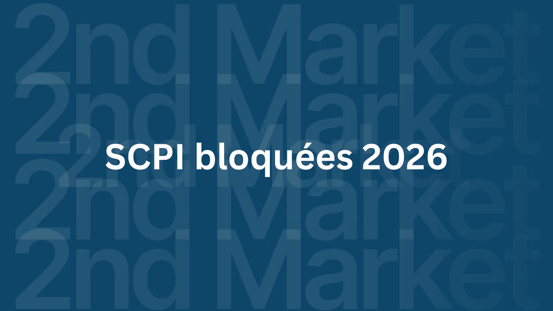 Vendre ses Parts SCPI en 4-8 Semaines (vs 600 Jours) | Guide 2026