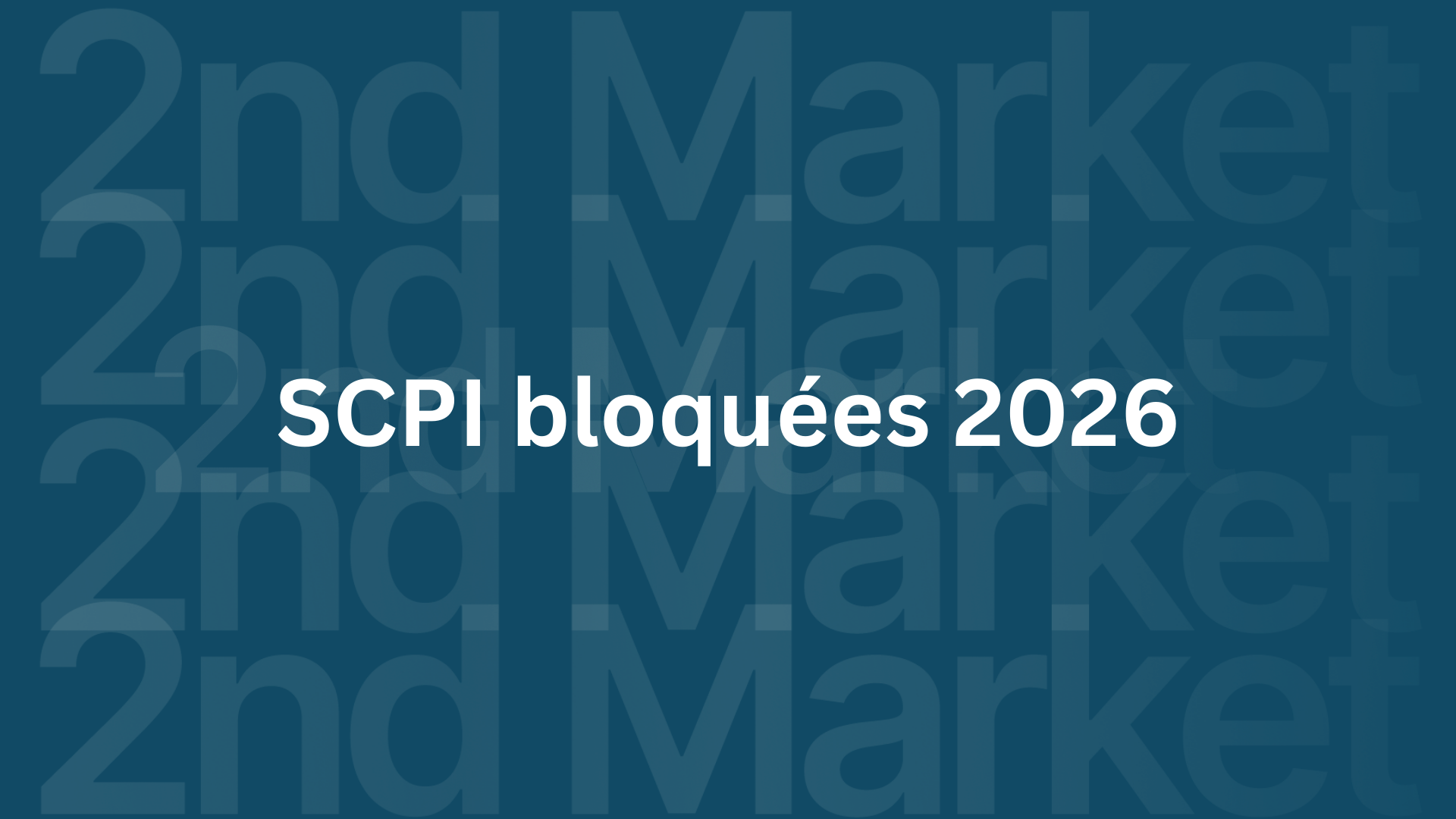 Vendre ses Parts SCPI en 4-8 Semaines (vs 600 Jours) | Guide 2026