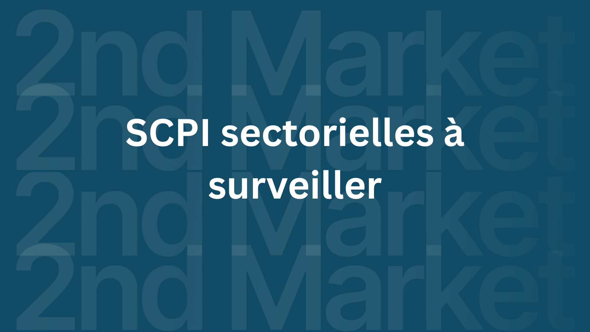 SCPI santé, logistique, diversifiées : où regarder en 2026 (et pourquoi la décote change tout)