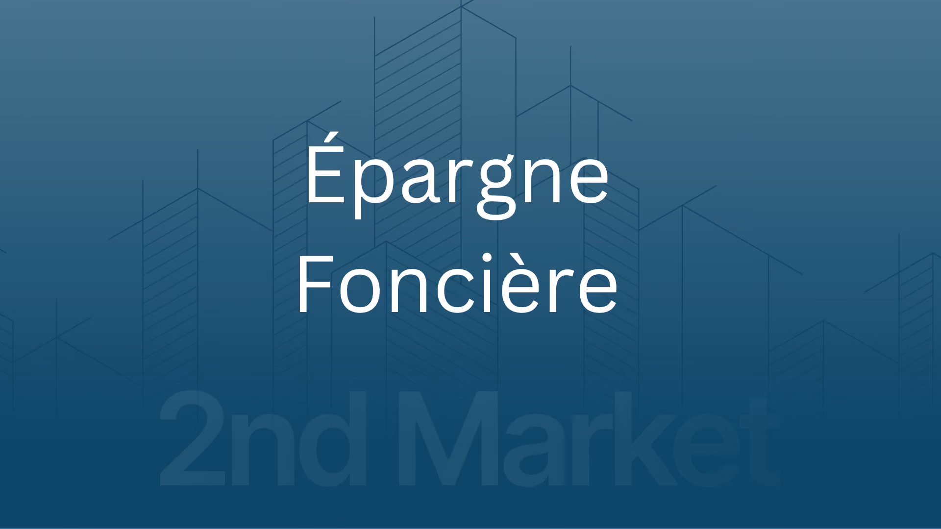 Épargne Foncière : liquidité dégradée, fonds de remboursement 2026 | 2nd Market