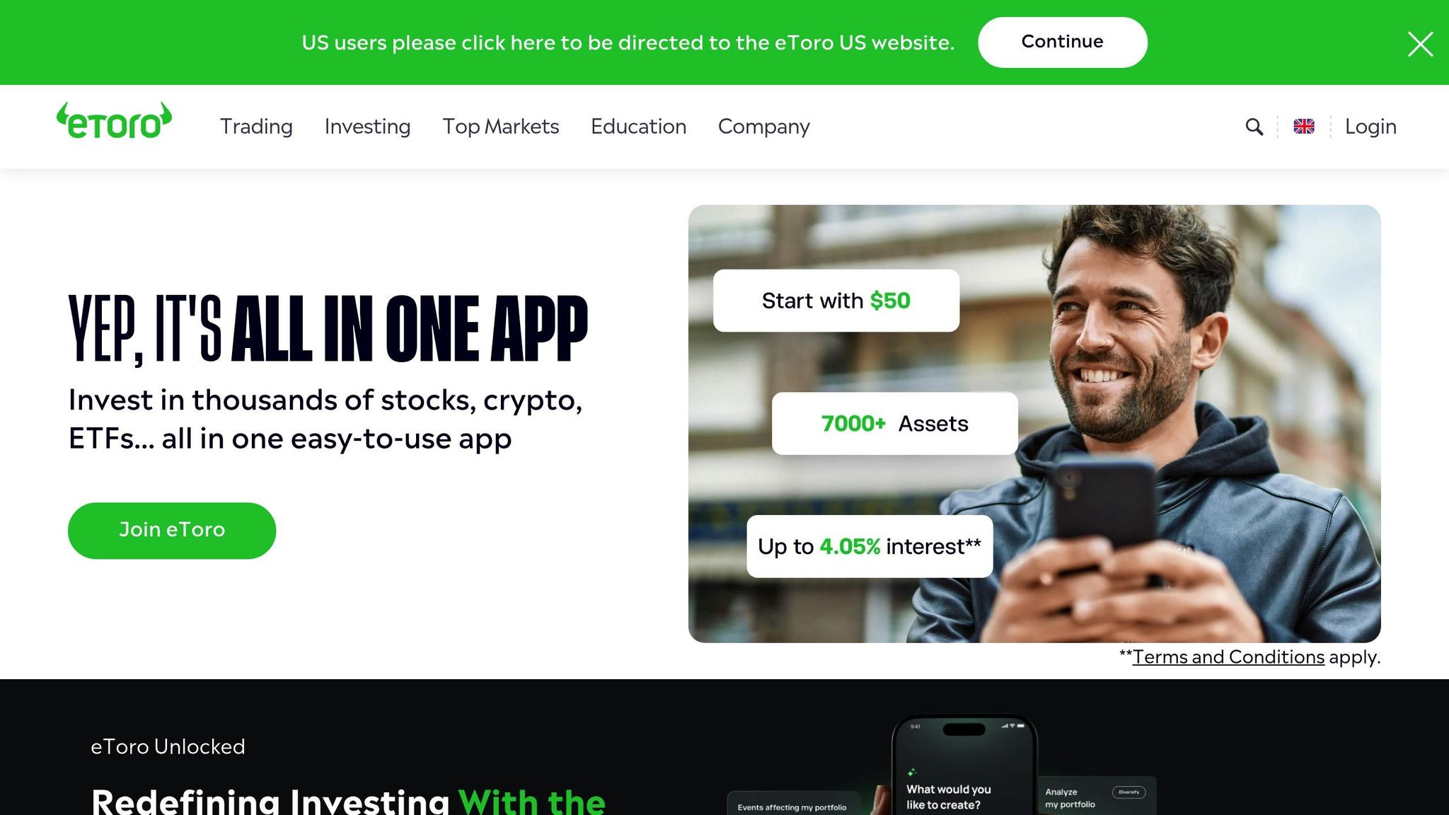 eToro