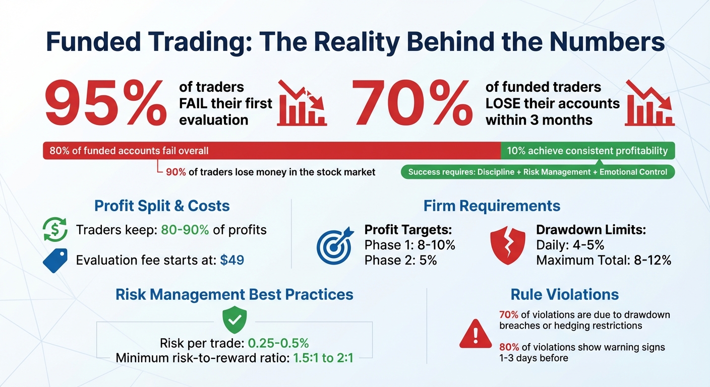 Funded Trading Success Rates and Key Performance Metrics