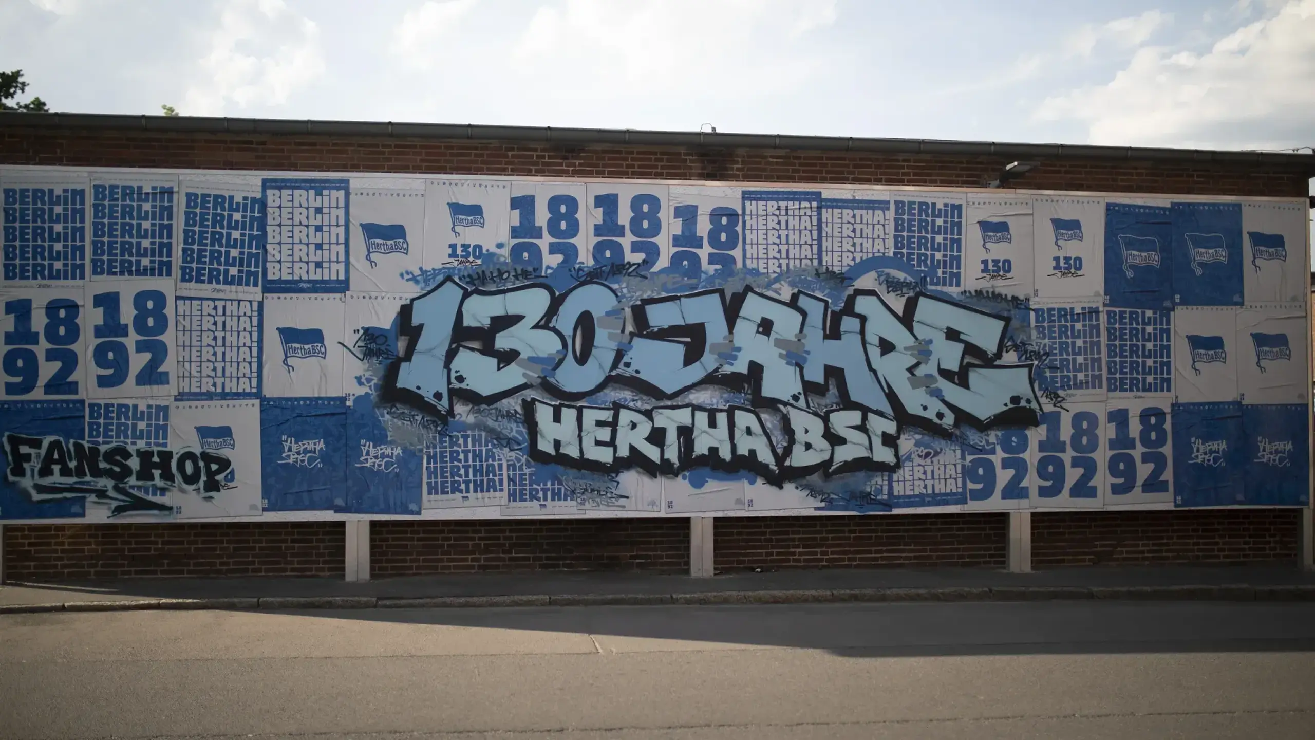 Druck, Hertha BSC; Grafikdesign, Berlin Agentur