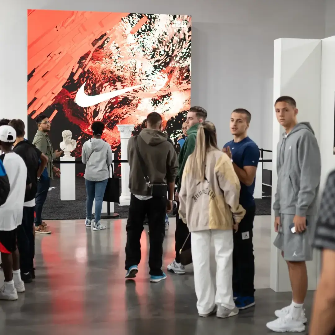 fivekit Projekt, The Art of Touch, kreative Eventfläche mit Kunstwerken.