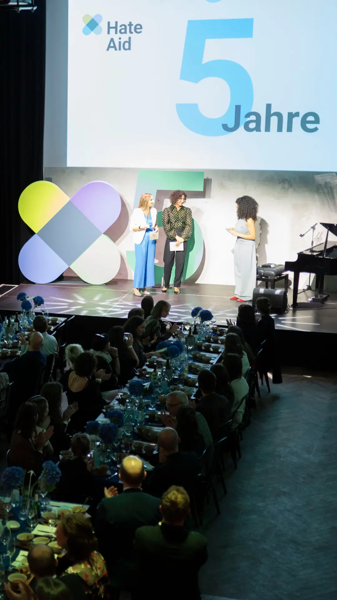 Bühne bei event von fivekit, Eventagentur aus Berlin