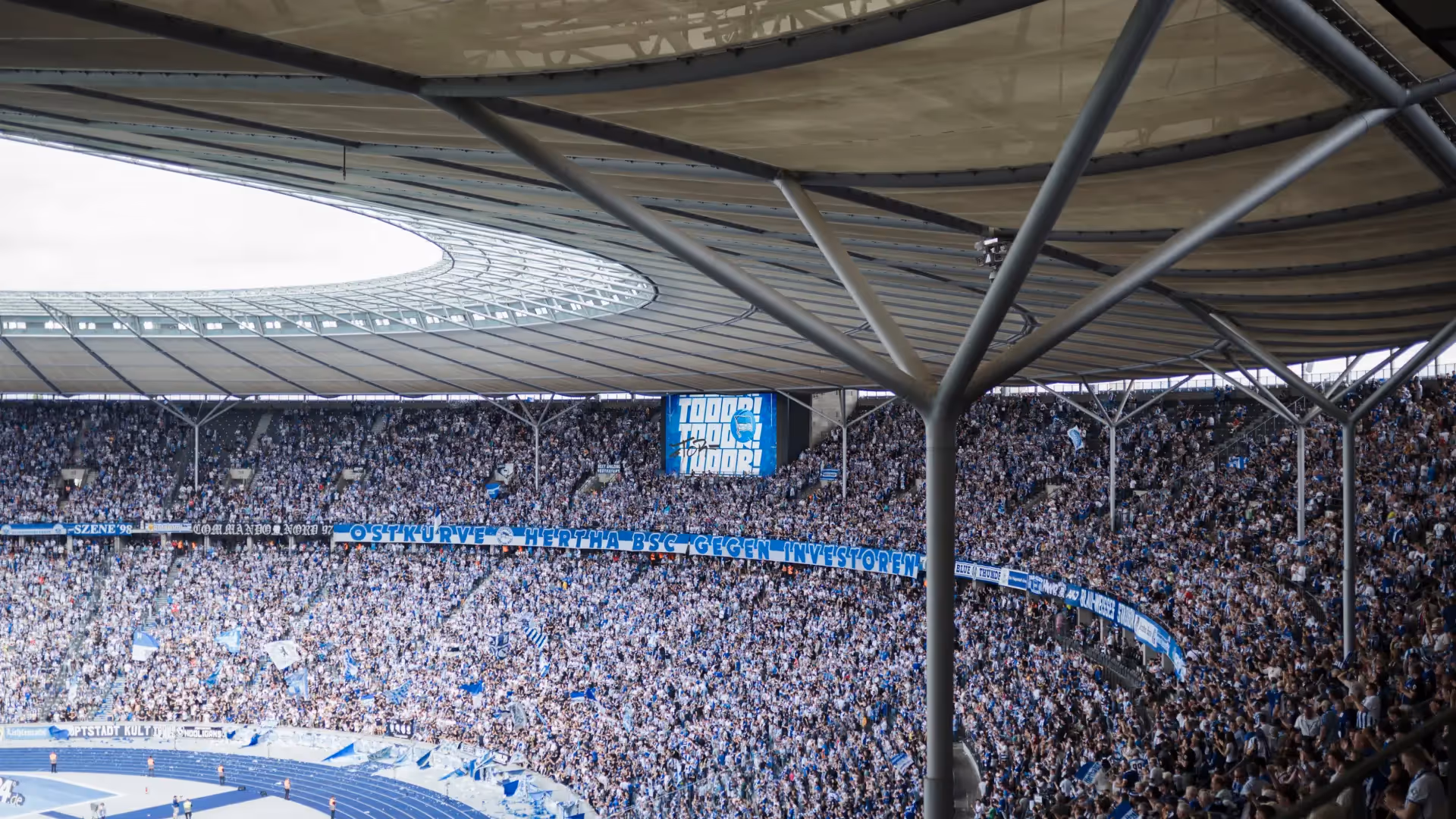 Olympiastadion Berlin, fivekit Projekt, Hertha BSC Bundesliga-Animationen.