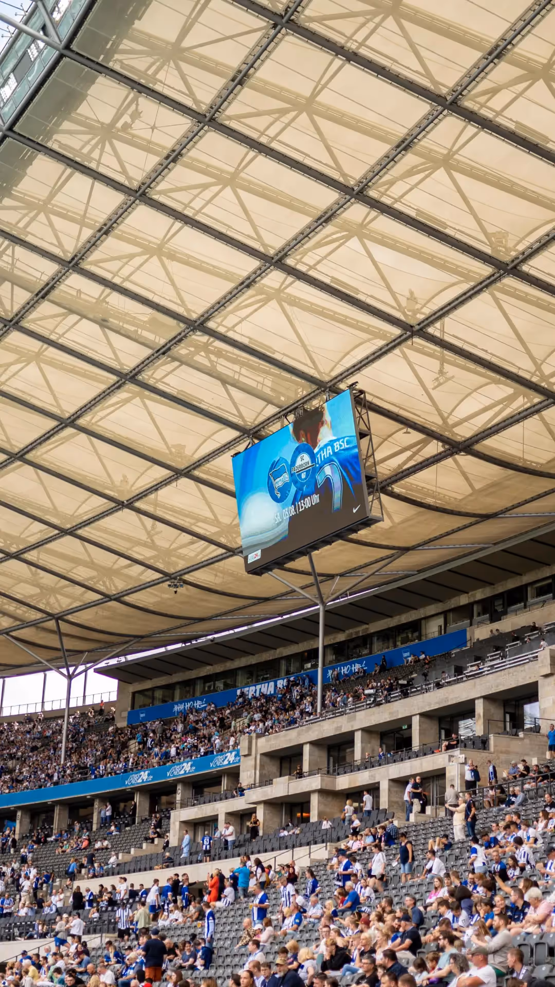 fivekit Live-Regie, Hertha BSC Heimspiel, Bundesliga-Contentsteuerung.