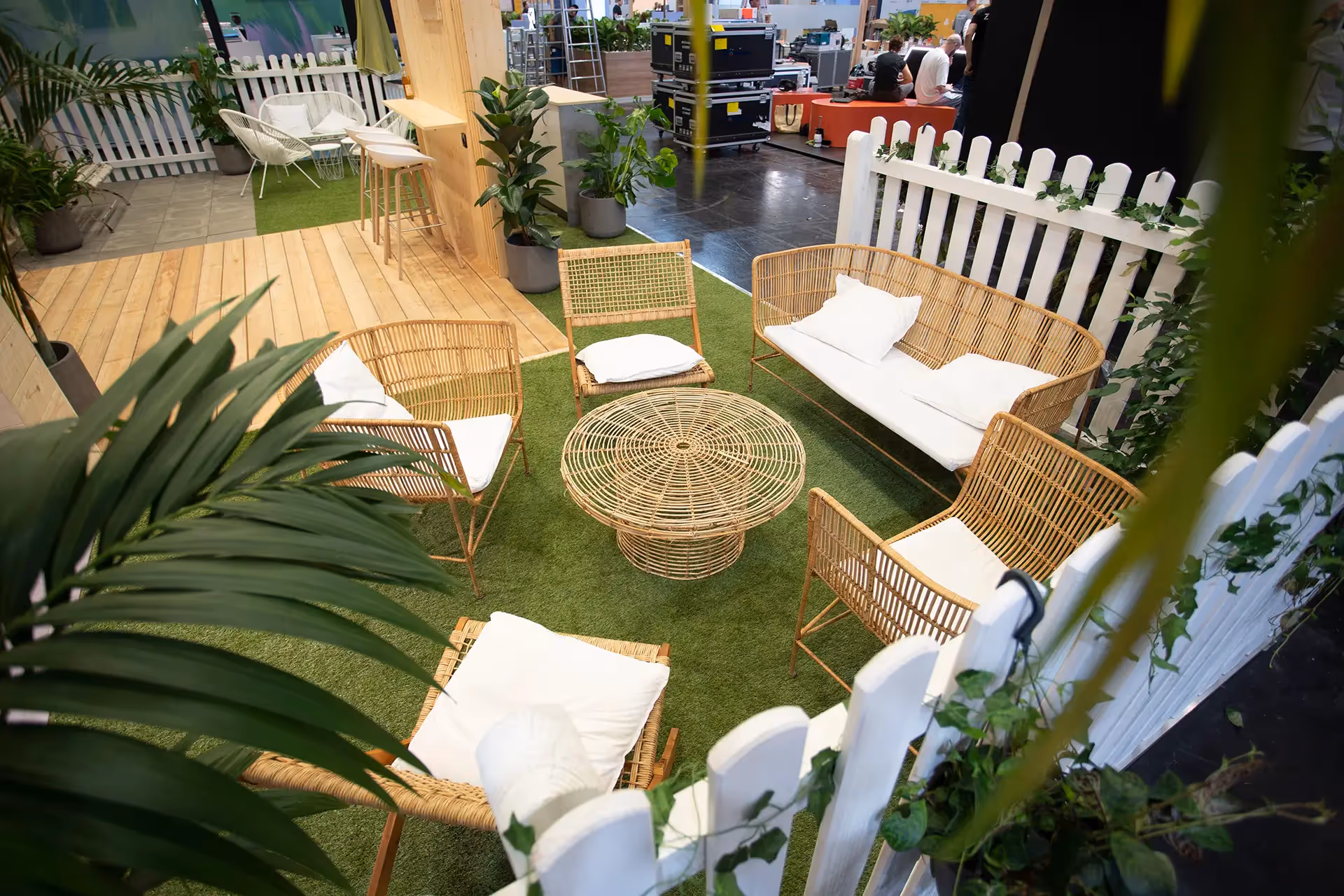 fivekit entwickelt mobile.de Messestand, Networking-Atmosphäre DMEXCO.