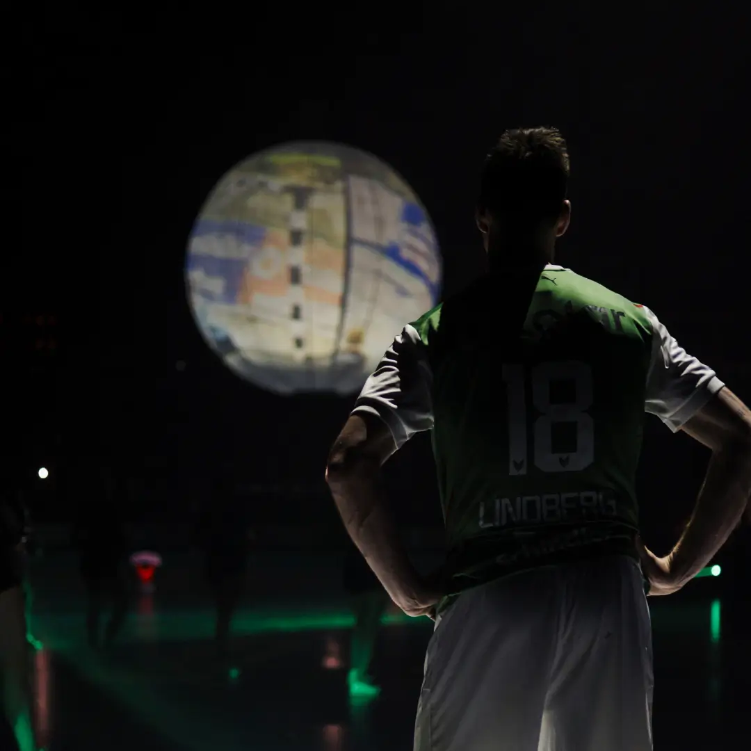 Hans Lindberg letzte Heimspiel-Inszenierung, fivekit Eventproduktion, Handball.