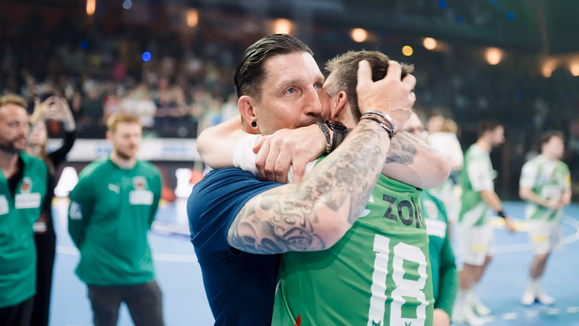 Hans Lindberg und Stefan Kretzschmar, bei fivekit Projektion