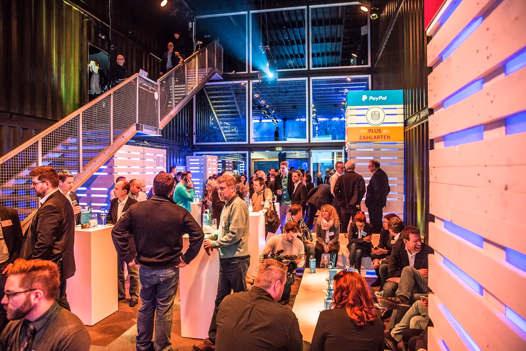 PayPal Mittelstandsevent, Launch PayPal PLUS, fivekit, Raum für Austausch.