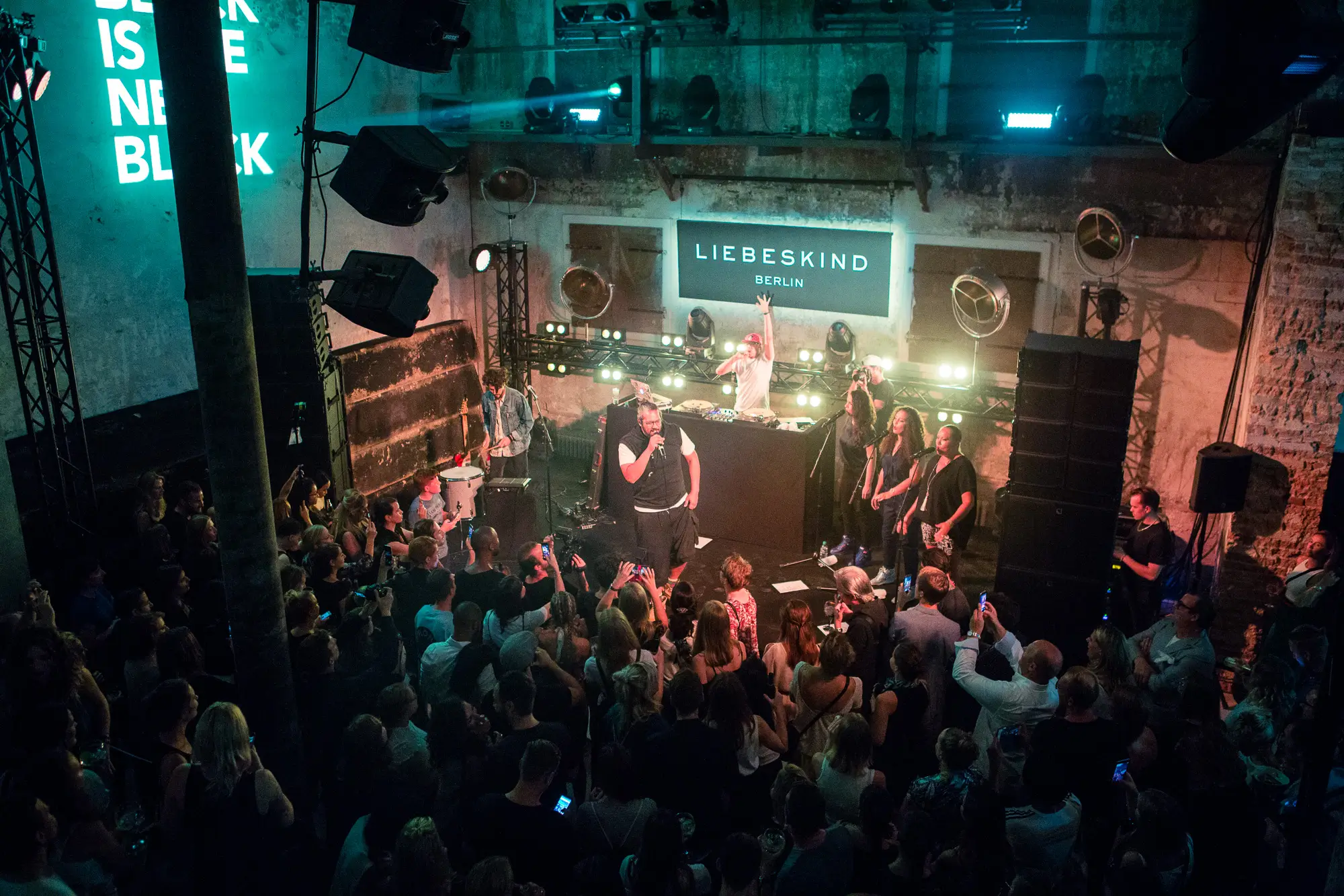 Liebeskind Berlin Launch Party, fivekit Eventproduktion, Samy Deluxe Live-Act.