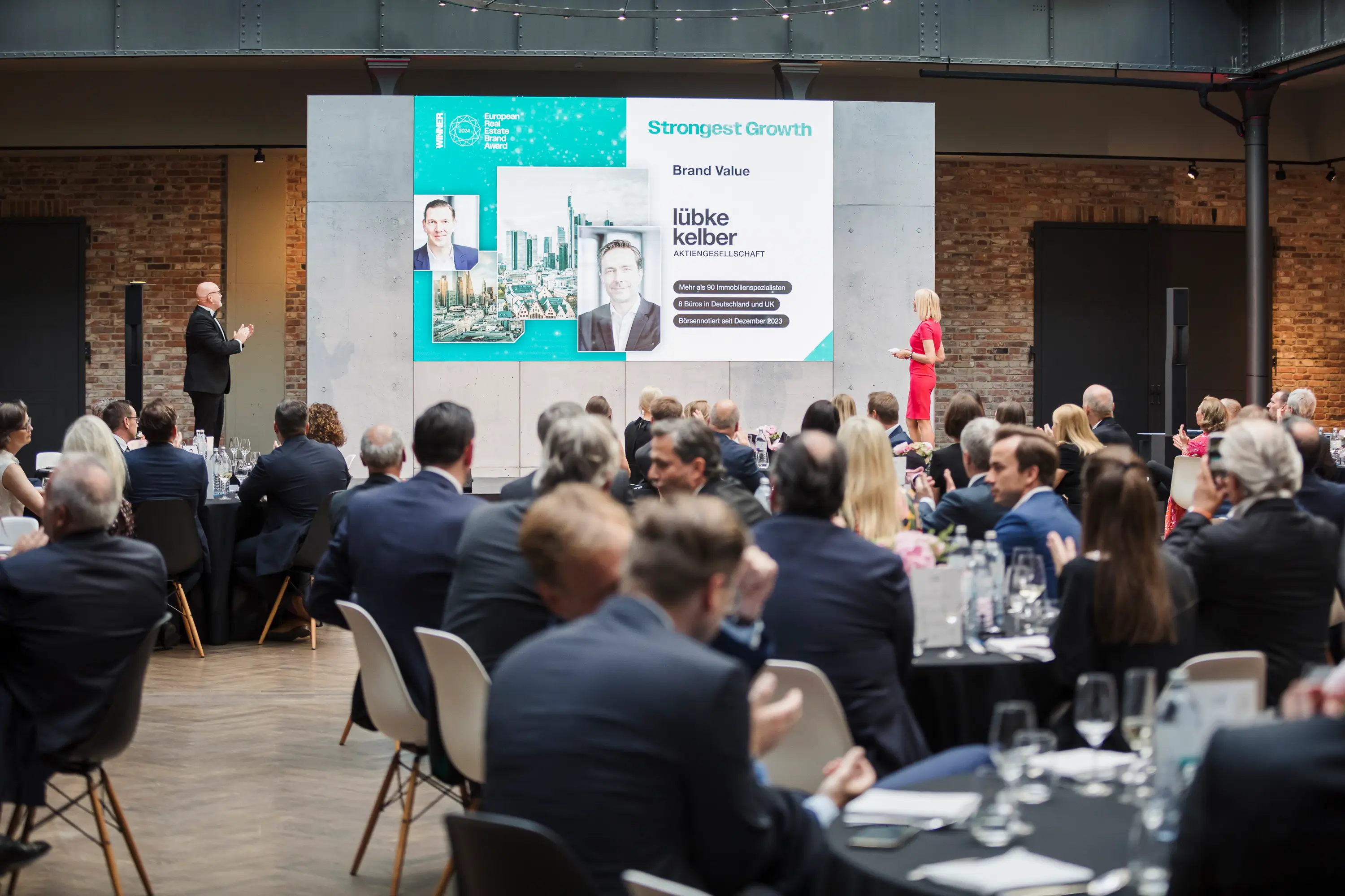 Awardverleihung mit fivekit