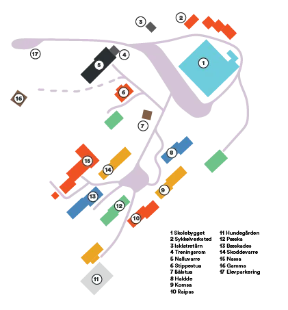 alta folkehøgskole kart