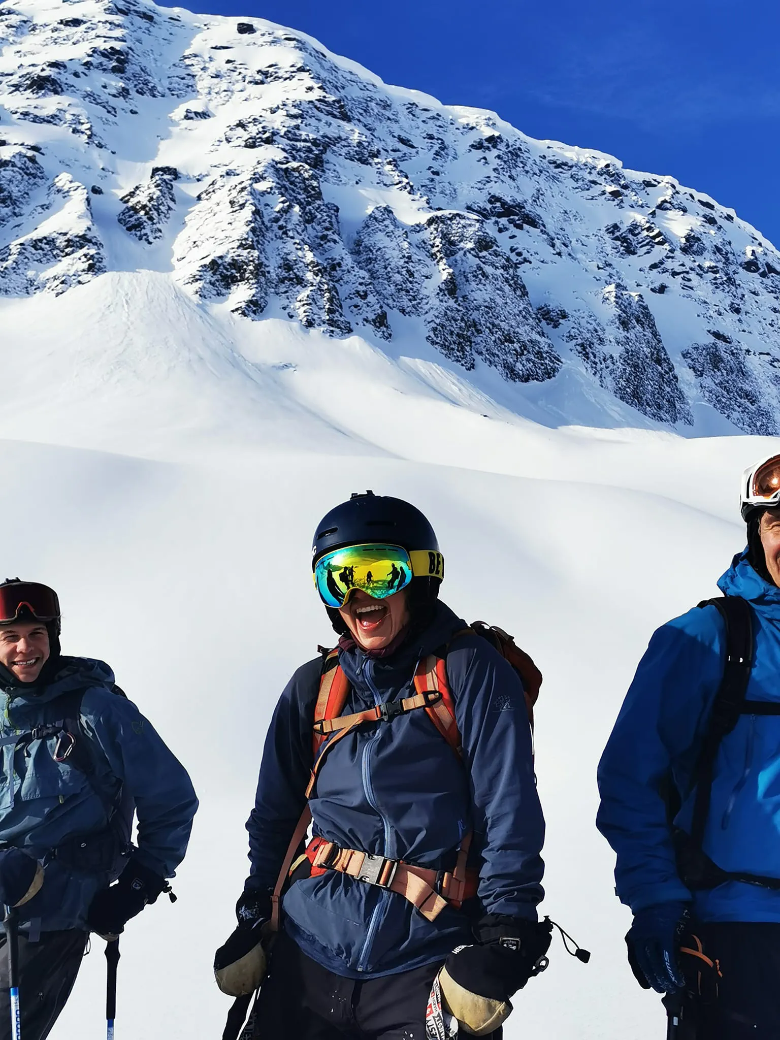 skiutstyr på fjellet