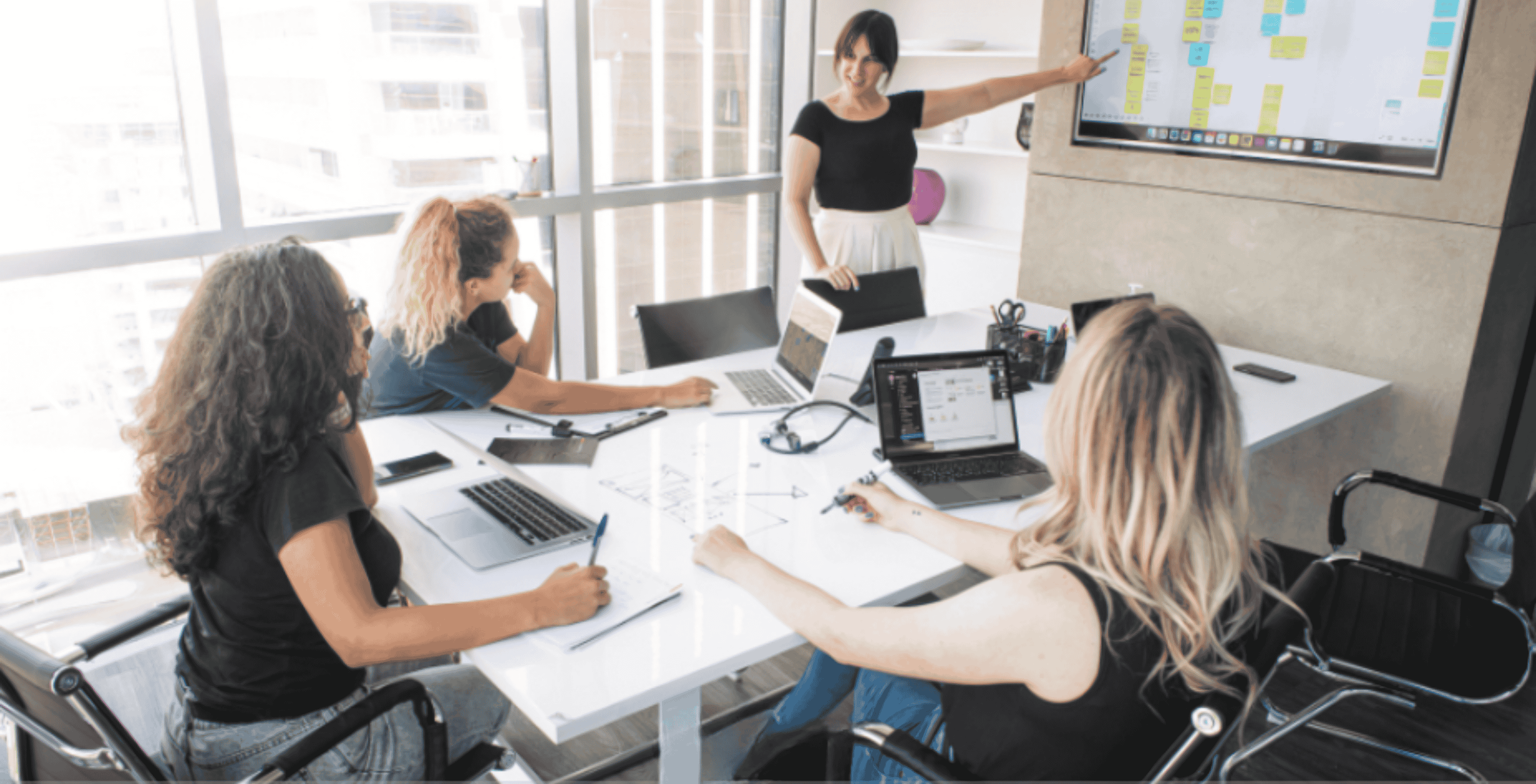 Team working together