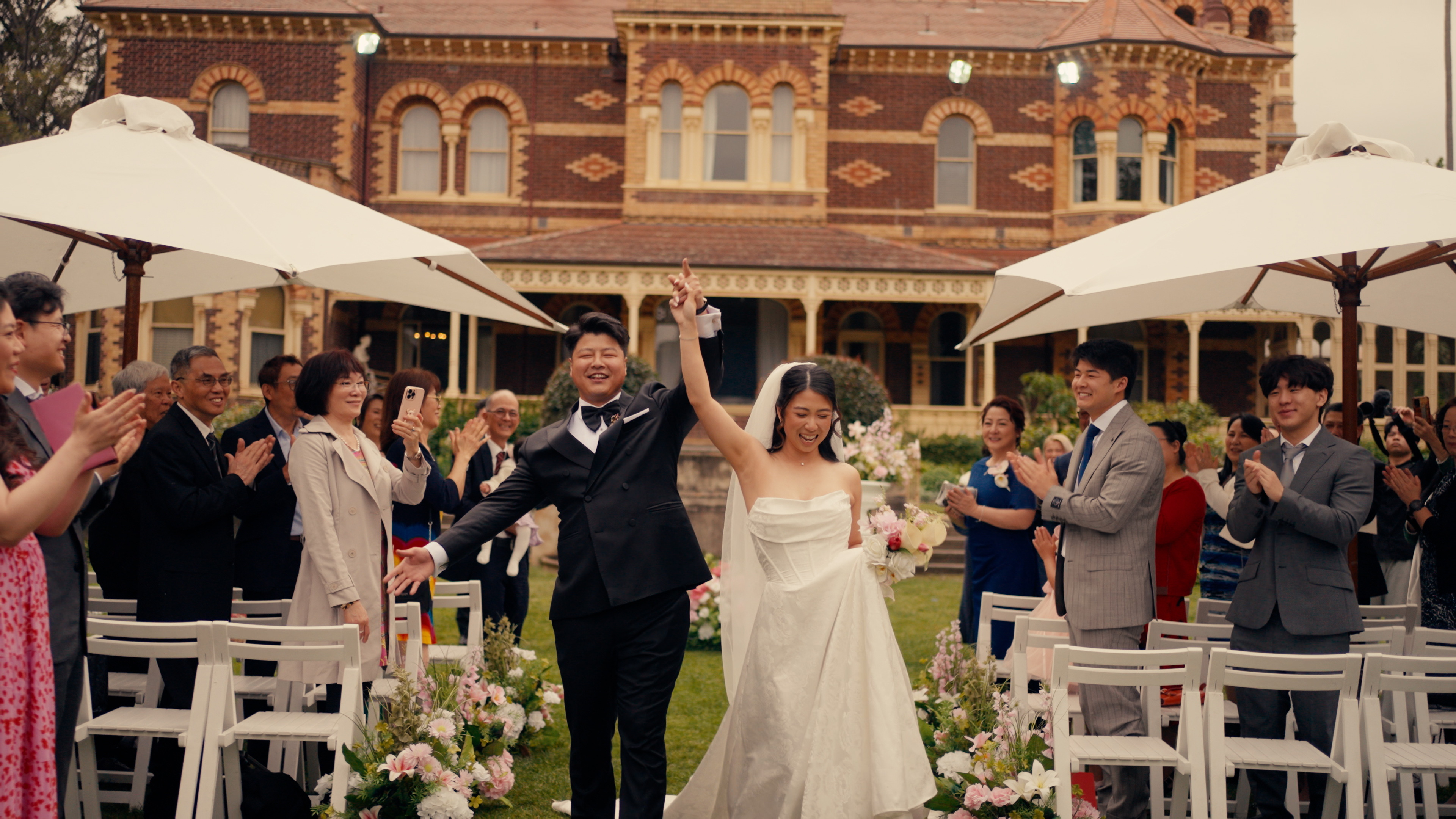 Rippon Lea Estate wedding film by Jiang Visuals, one of the best Melbourne wedding videographers
