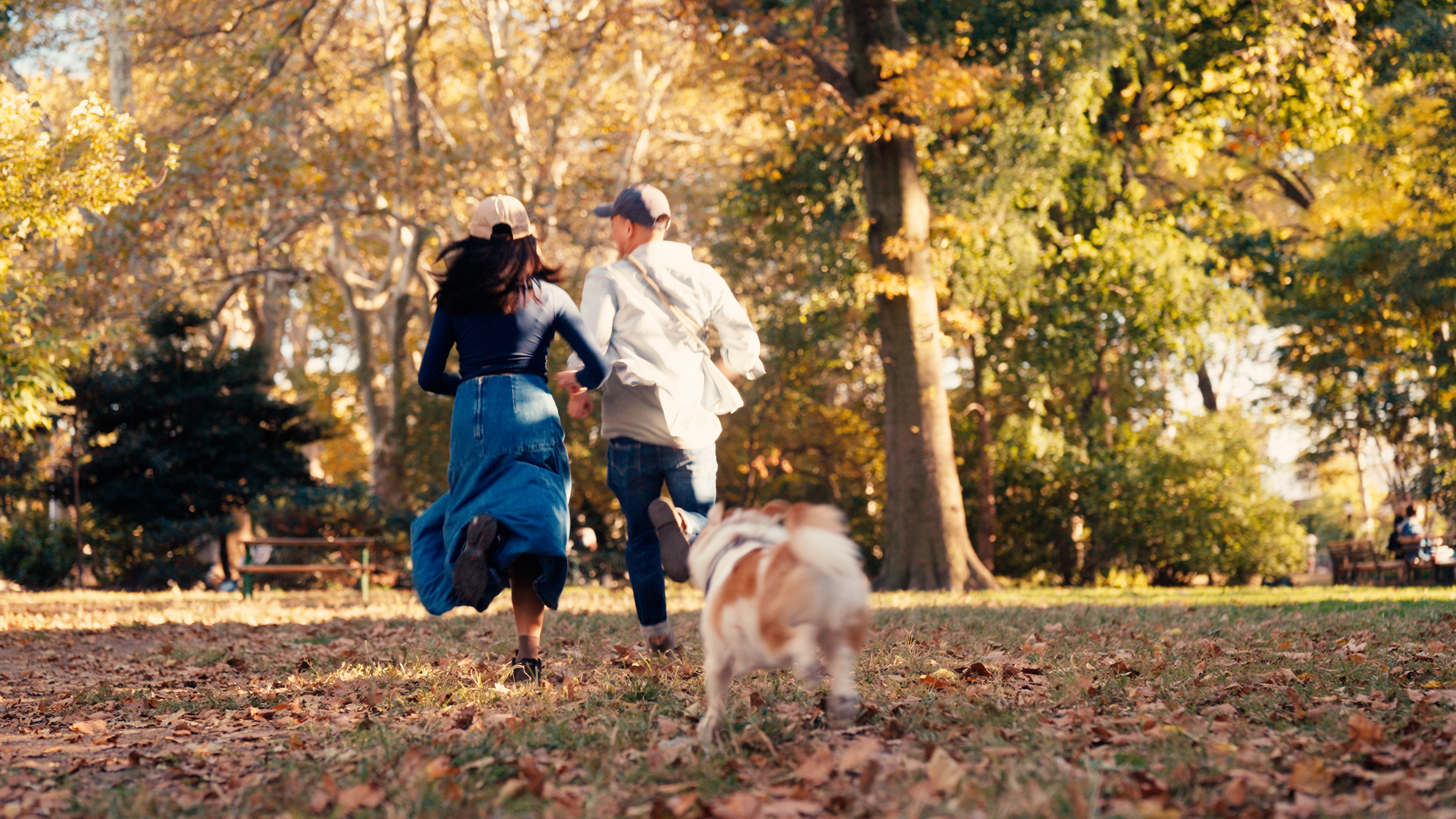 Cinematic wedding film still from Brooklyn, New York