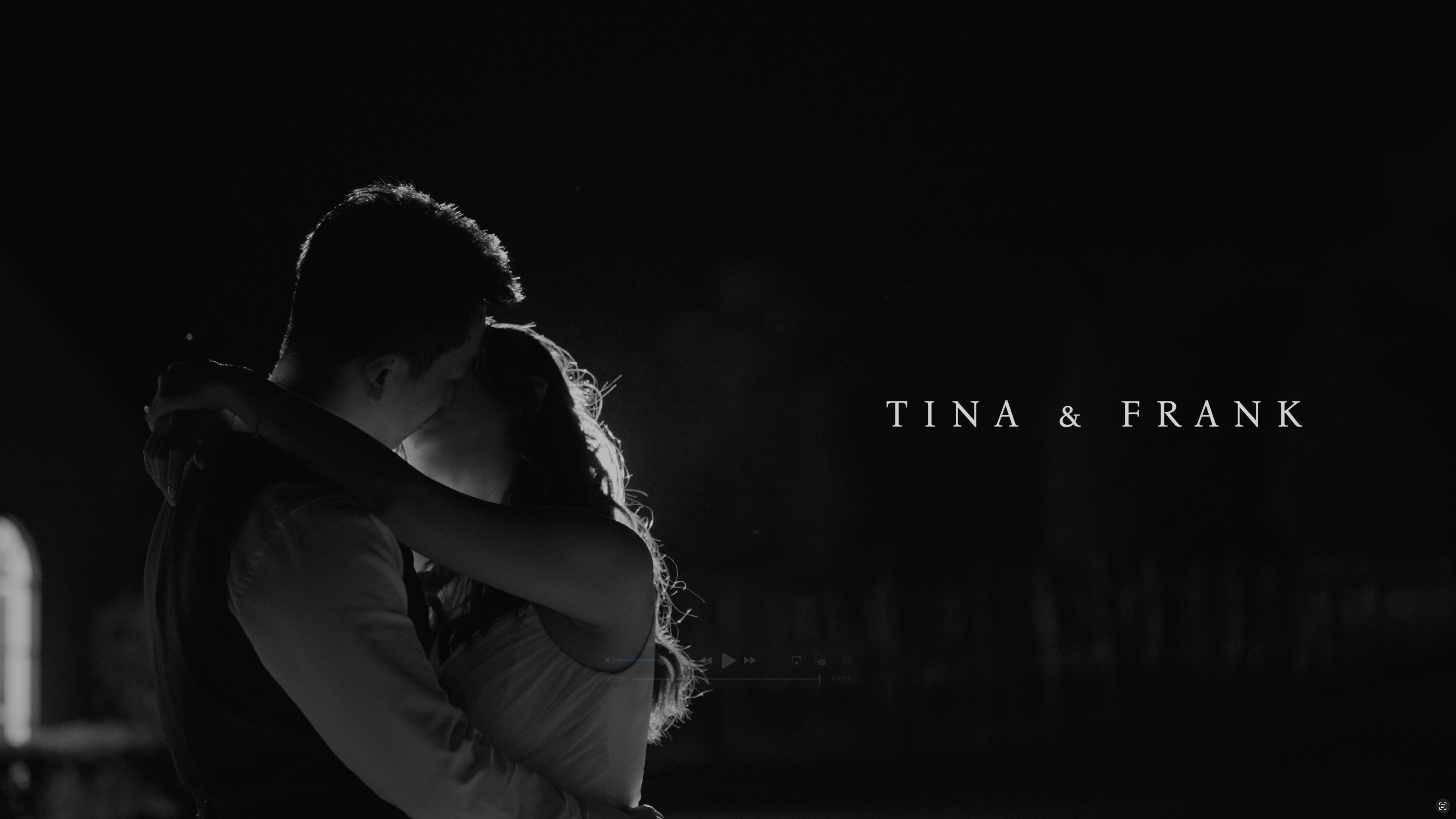 Honest wedding film moment captured at Immerse In The Yarra Valley