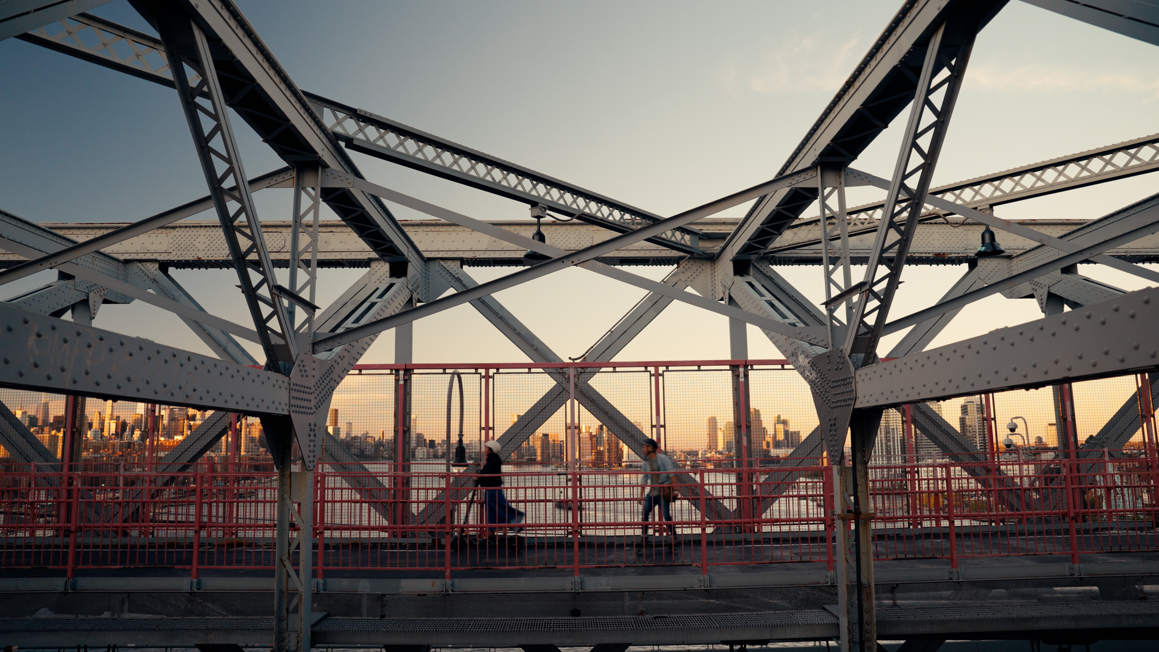 Candid, emotional wedding moment filmed at Brooklyn, New York