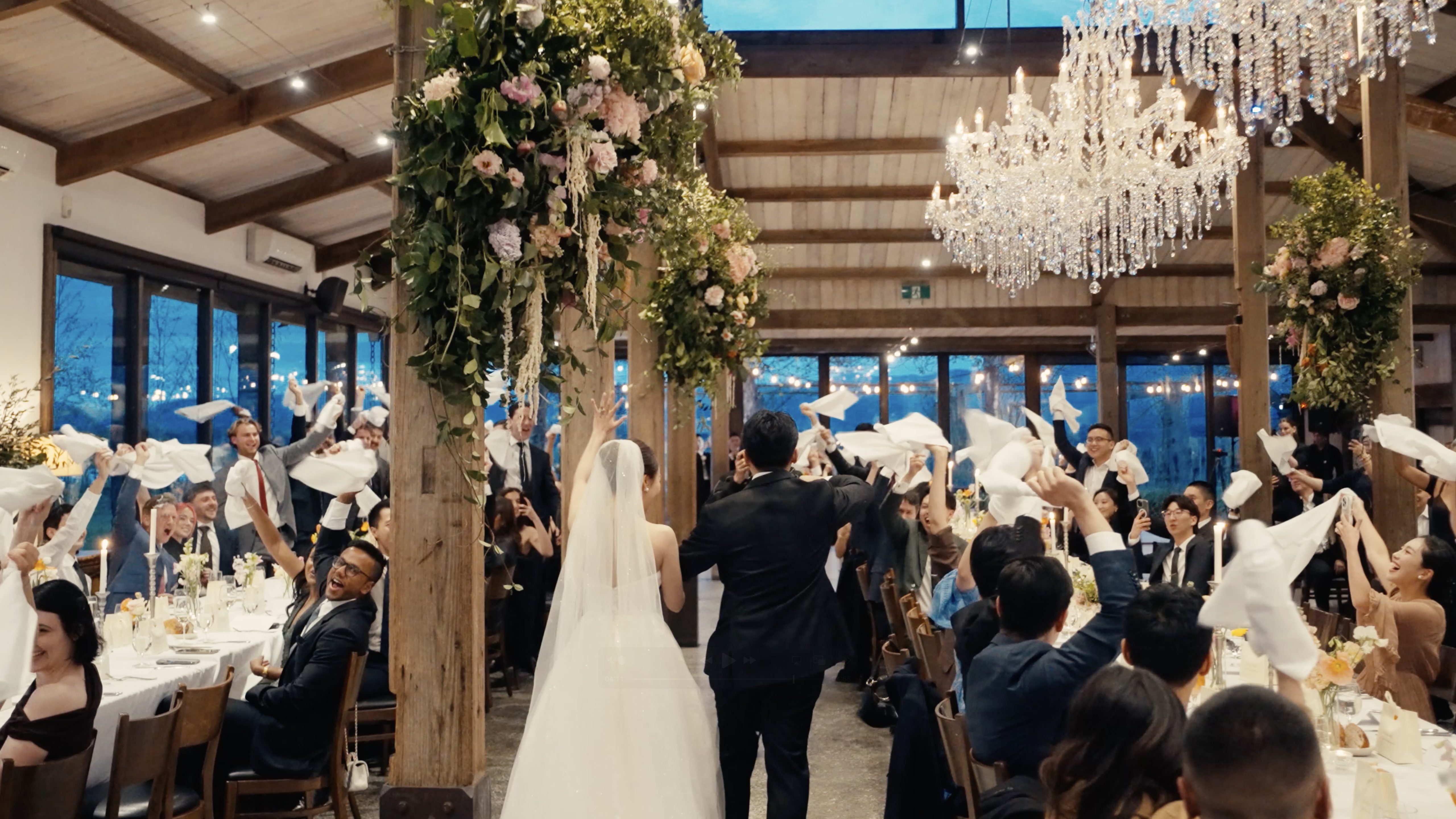 Melbourne wedding videography at Stones of the Yarra Valley