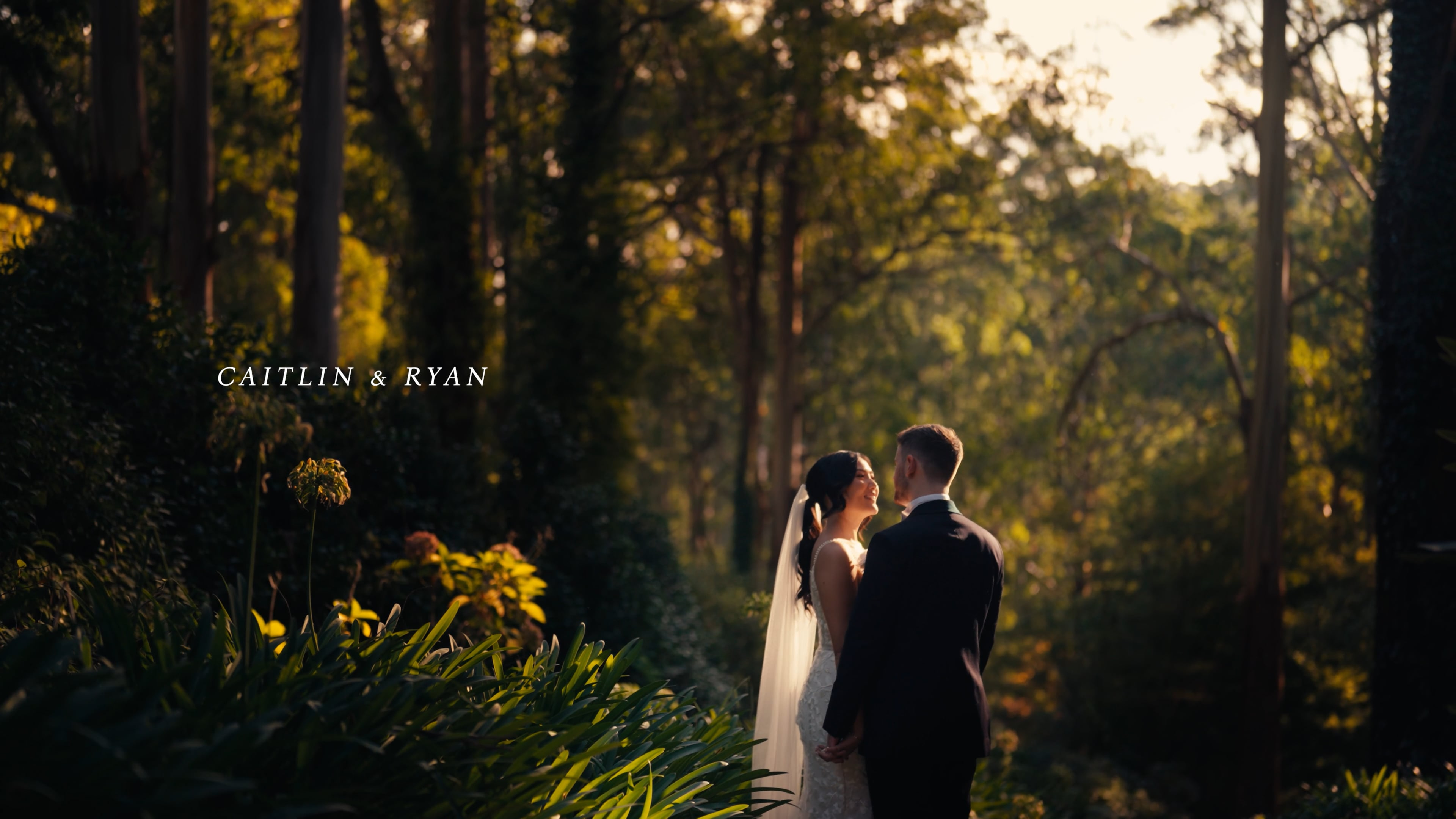 Real Melbourne wedding at Olinda Tea House, filmed by Jiang Visuals