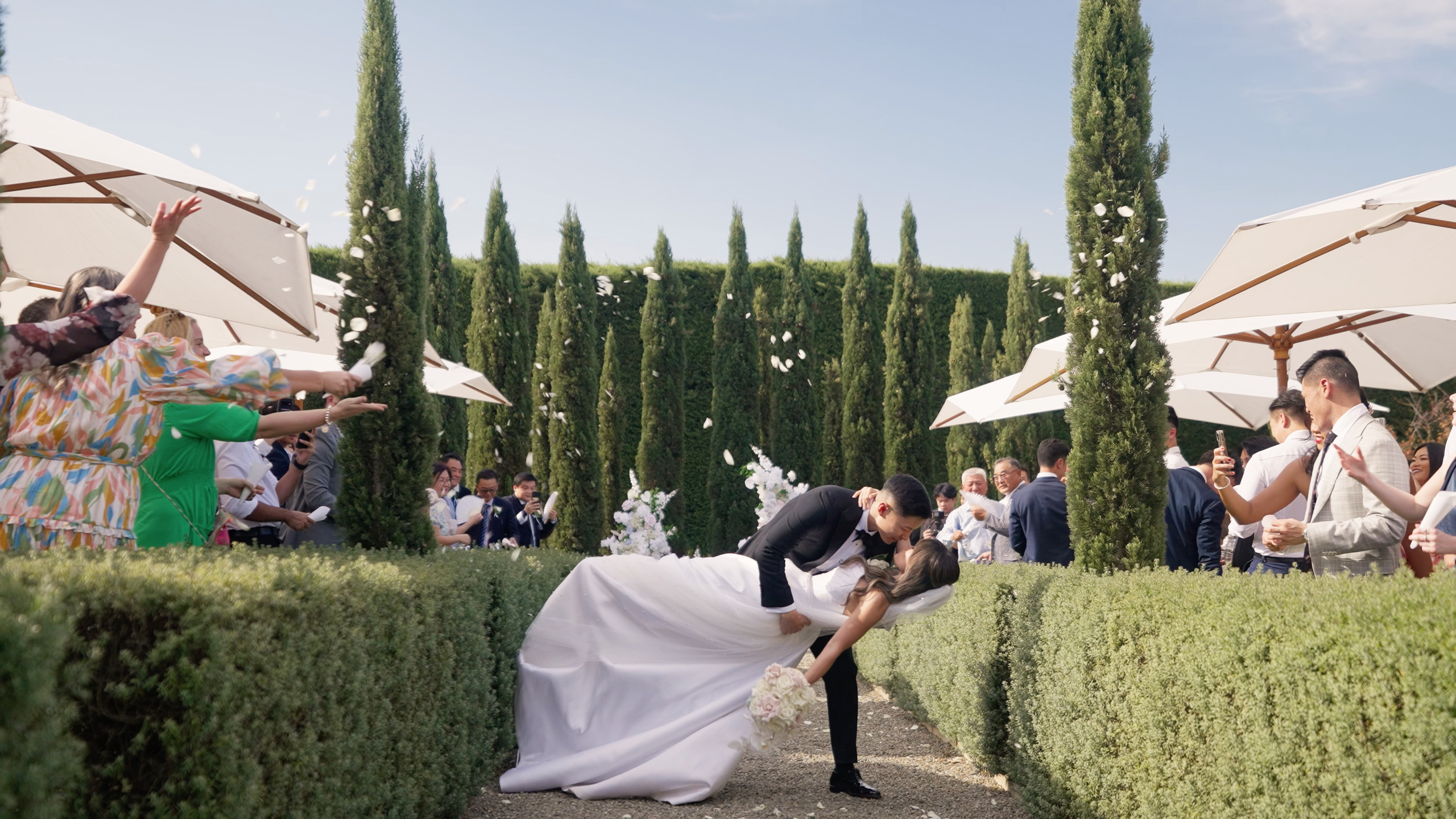 Melbourne wedding videography at Coombe Yarra Valley