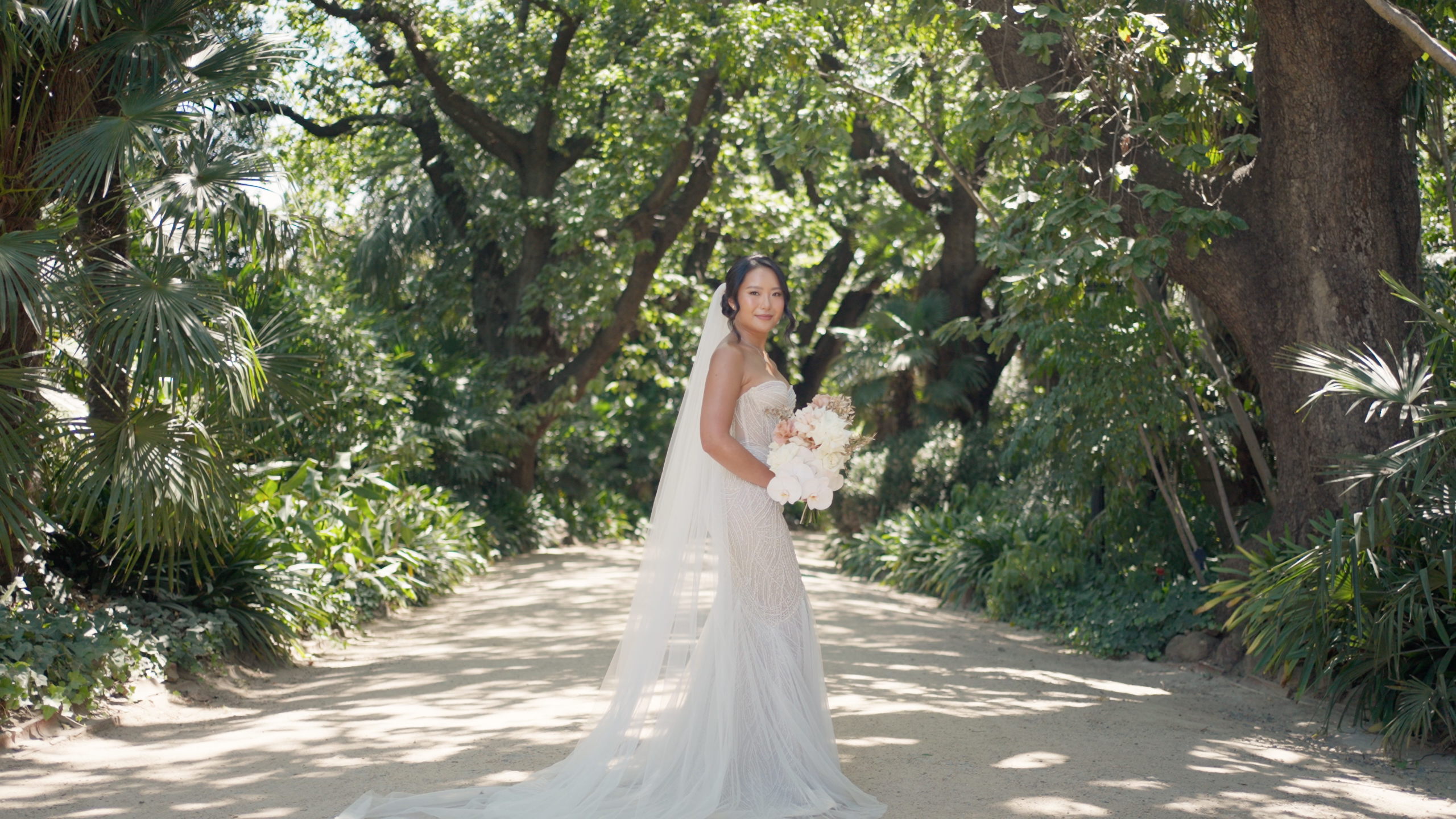 Candid, emotional wedding moment filmed at Rippon Lea Estate