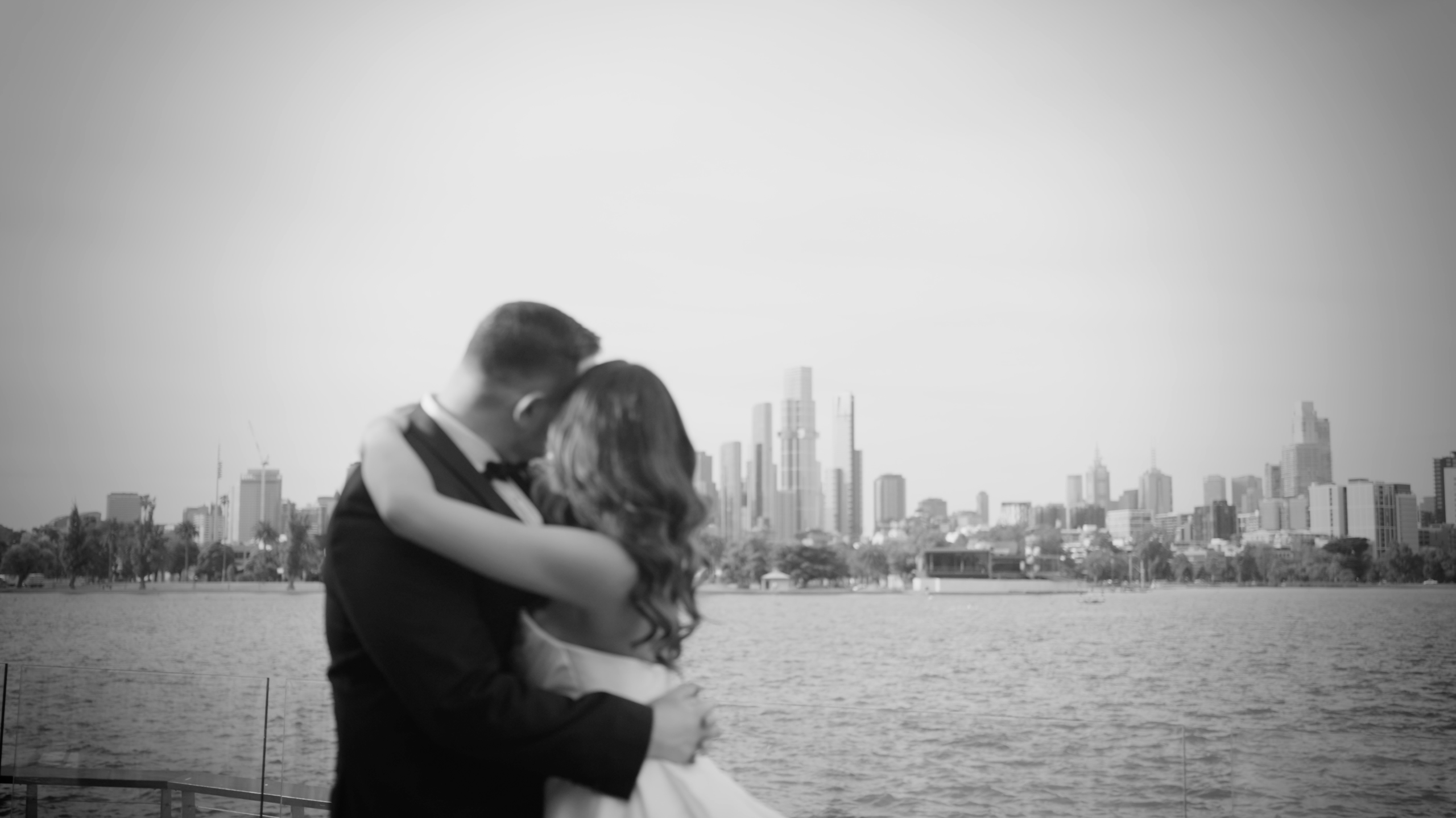 Melbourne wedding videography at Albert Park Carousel