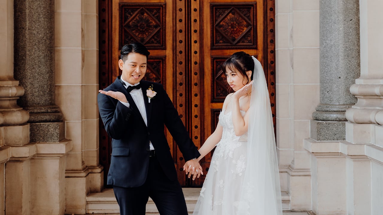 Leonda By The Yarra wedding film by Jiang Visuals, one of the best Melbourne wedding videographers