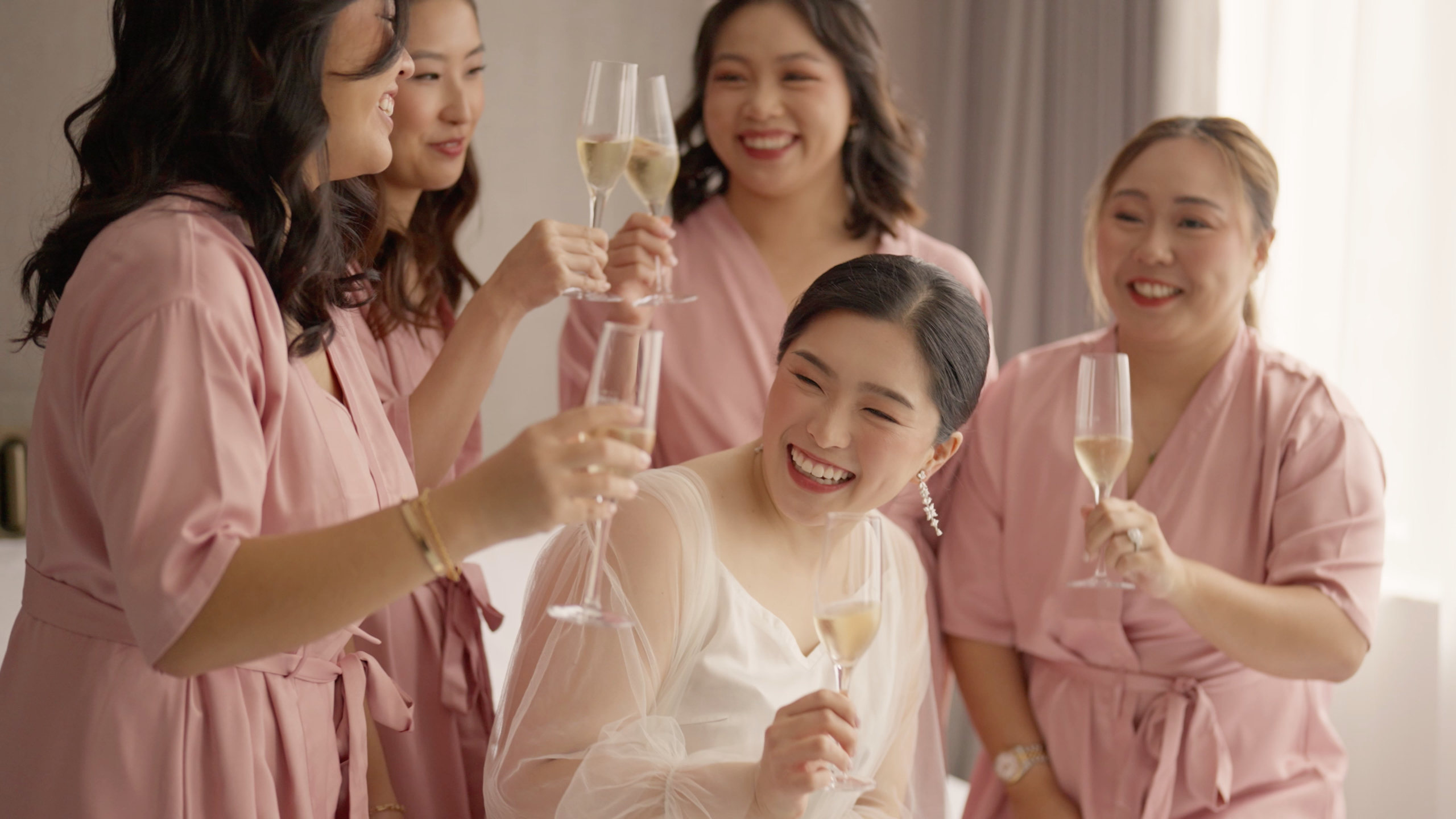 Storytelling wedding videography at St Patrick's Cathedral & State Library