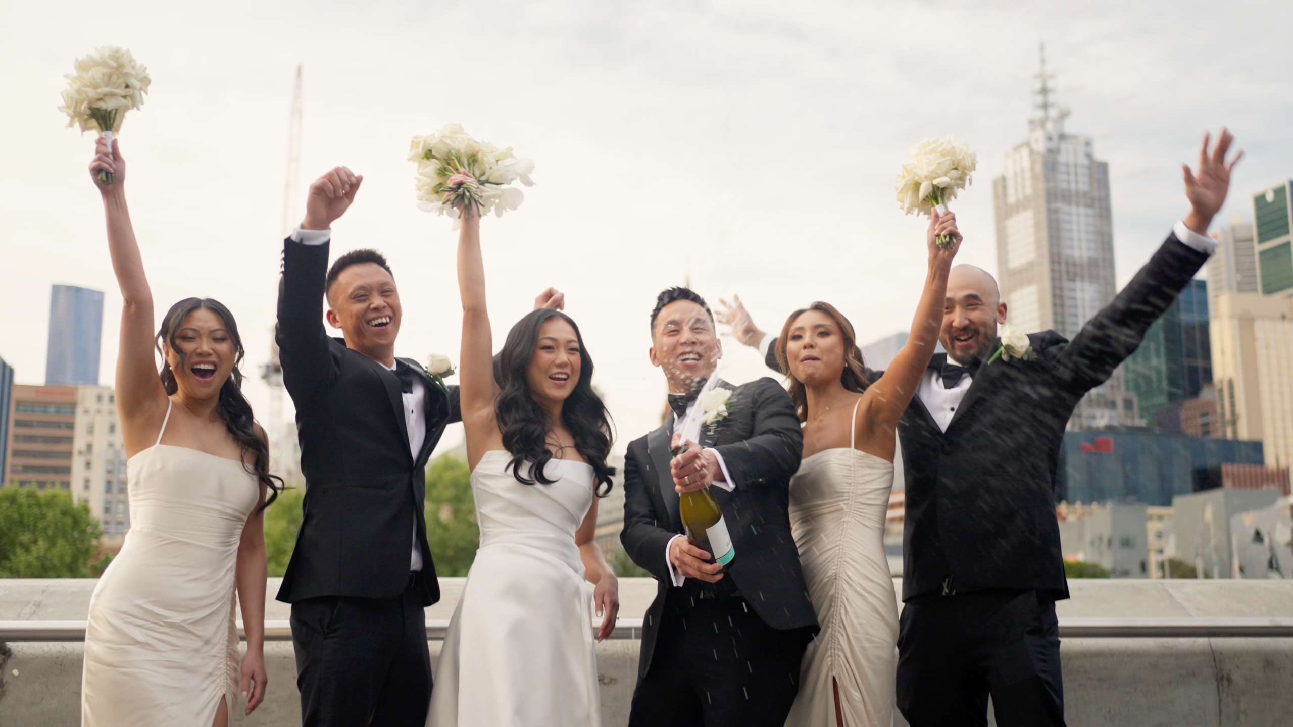 Documentary-style wedding storytelling at Metropolis Events