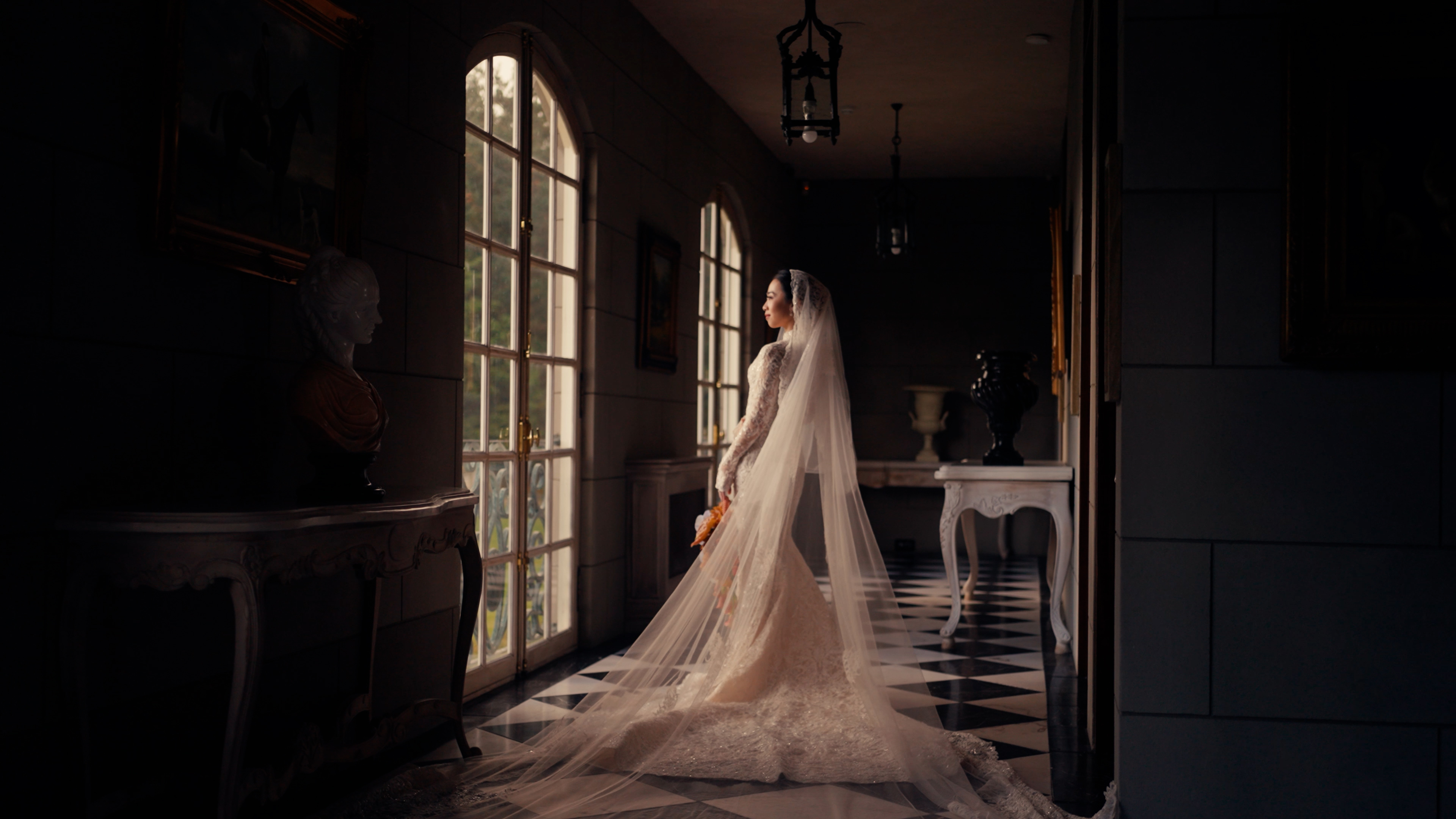 Storytelling wedding videography at Campbell Point House