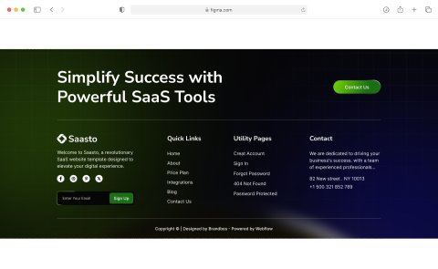 Landing Page Template Usability Image