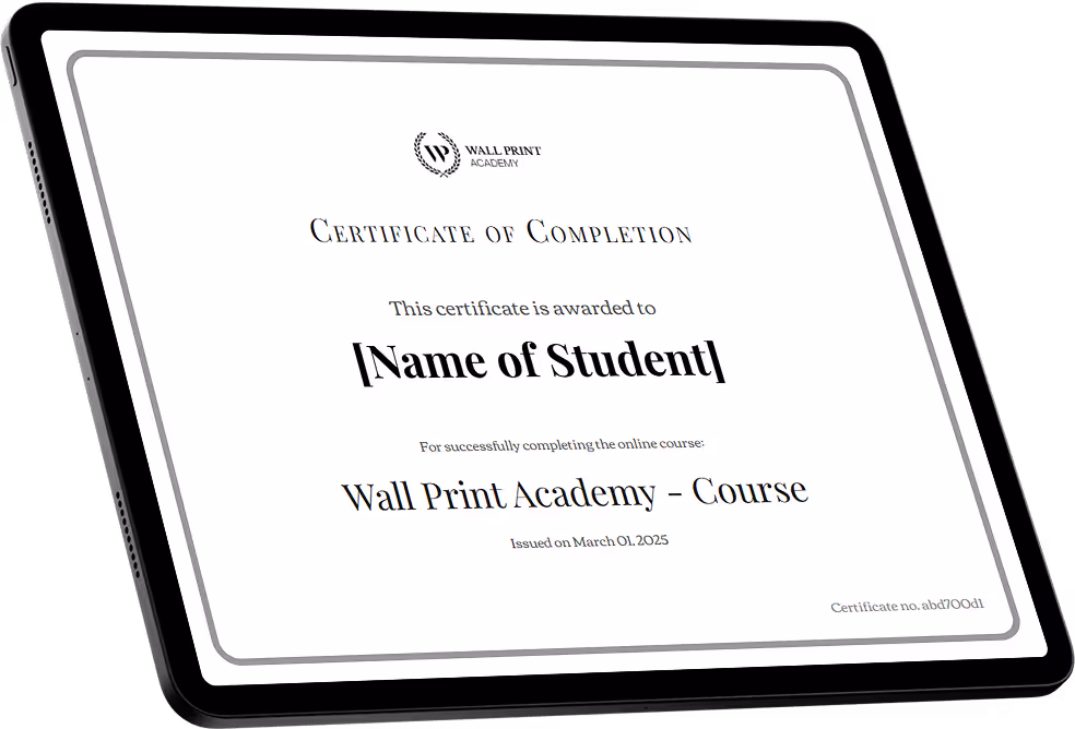 certificate mockup