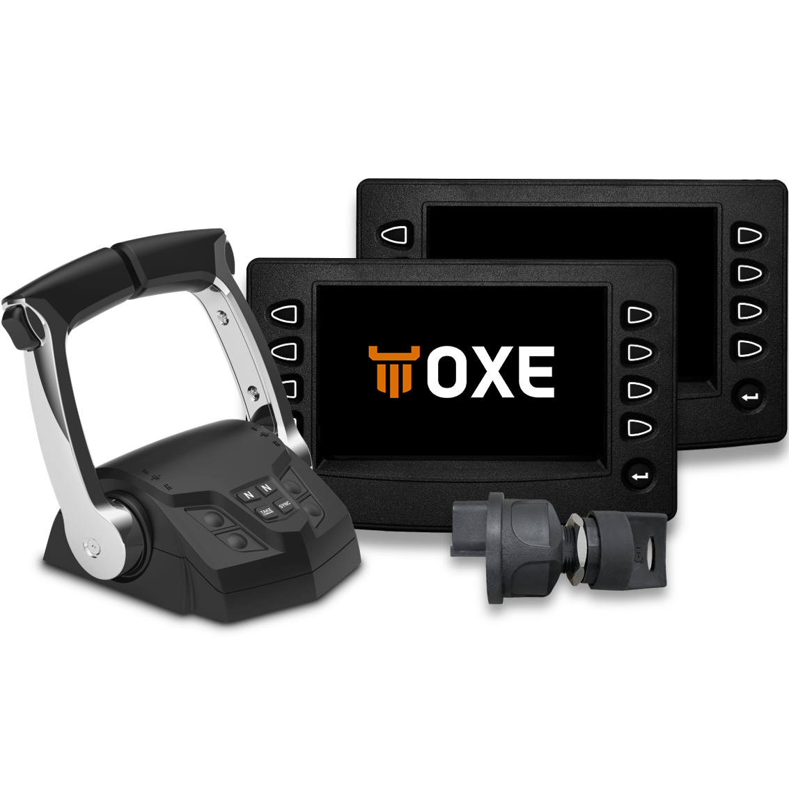 OXE Black Box Rigging Kit - Quad Engine Configuration with Dometic & Enovation