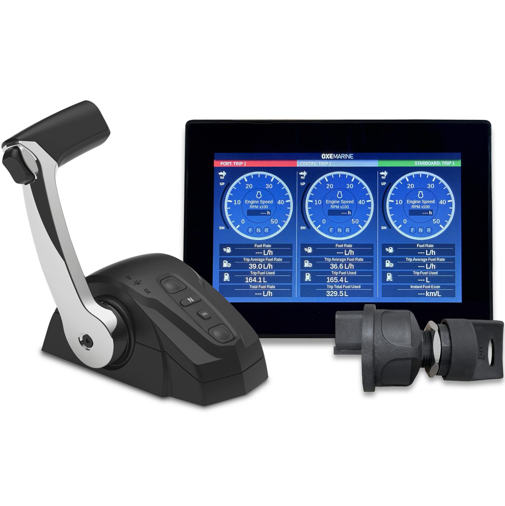 OXE Black Box Rigging Kit - Single Engine Configuration with Dometic & Veethree