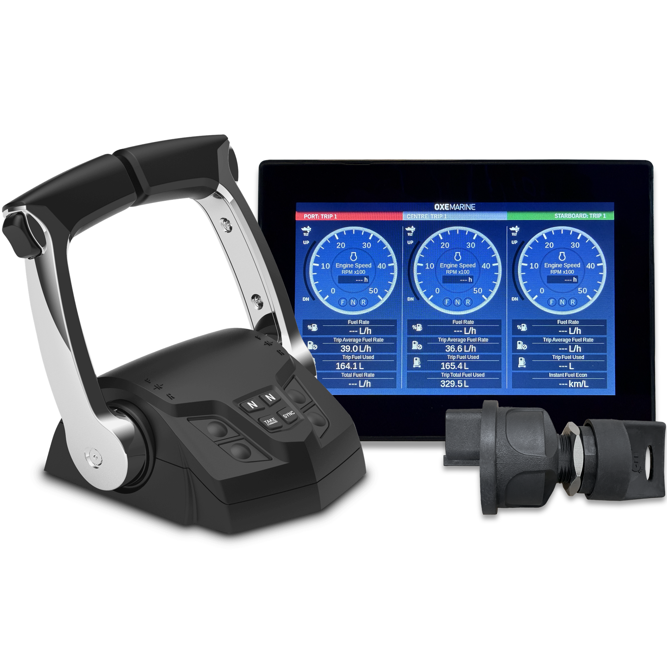 OXE Black Box Rigging Kit - Twin Engine Configuration with Dometic & Veethree