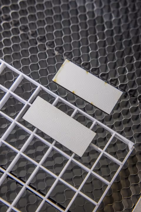 Acrylic cutting grid