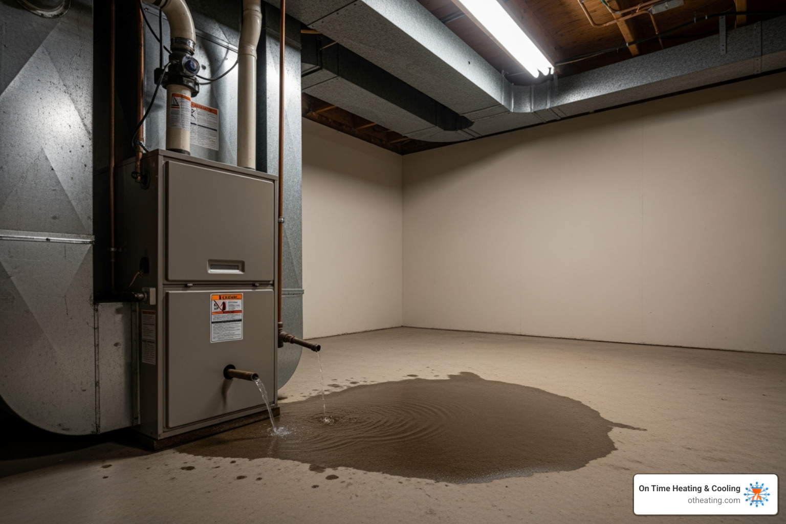 Furnace Leaking Water: 3 Easy Fixes