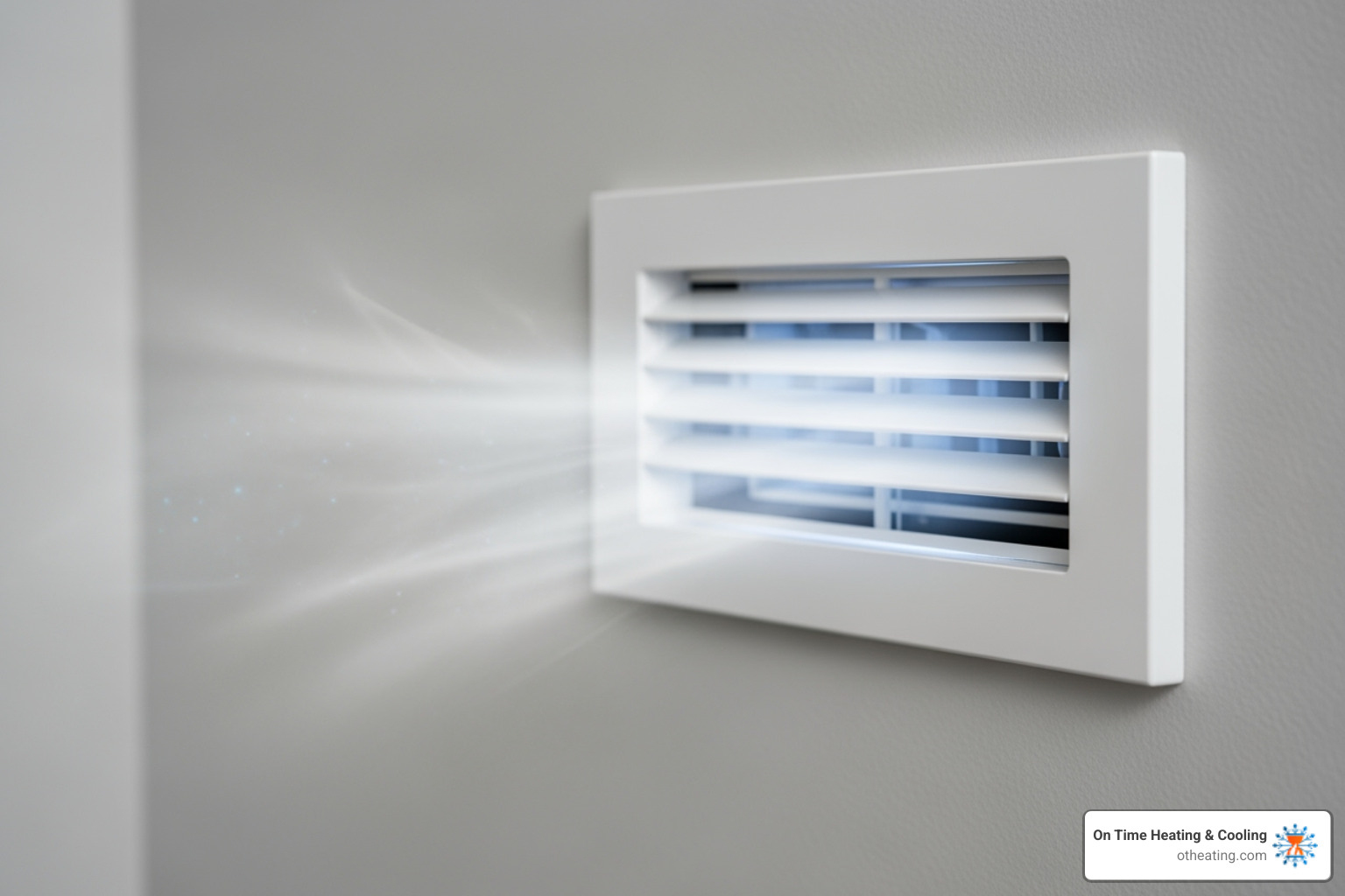 clean air flowing from a vent - AC maintenance Pewaukee WI clean air flowing from a vent - AC maintenance Pewaukee WI