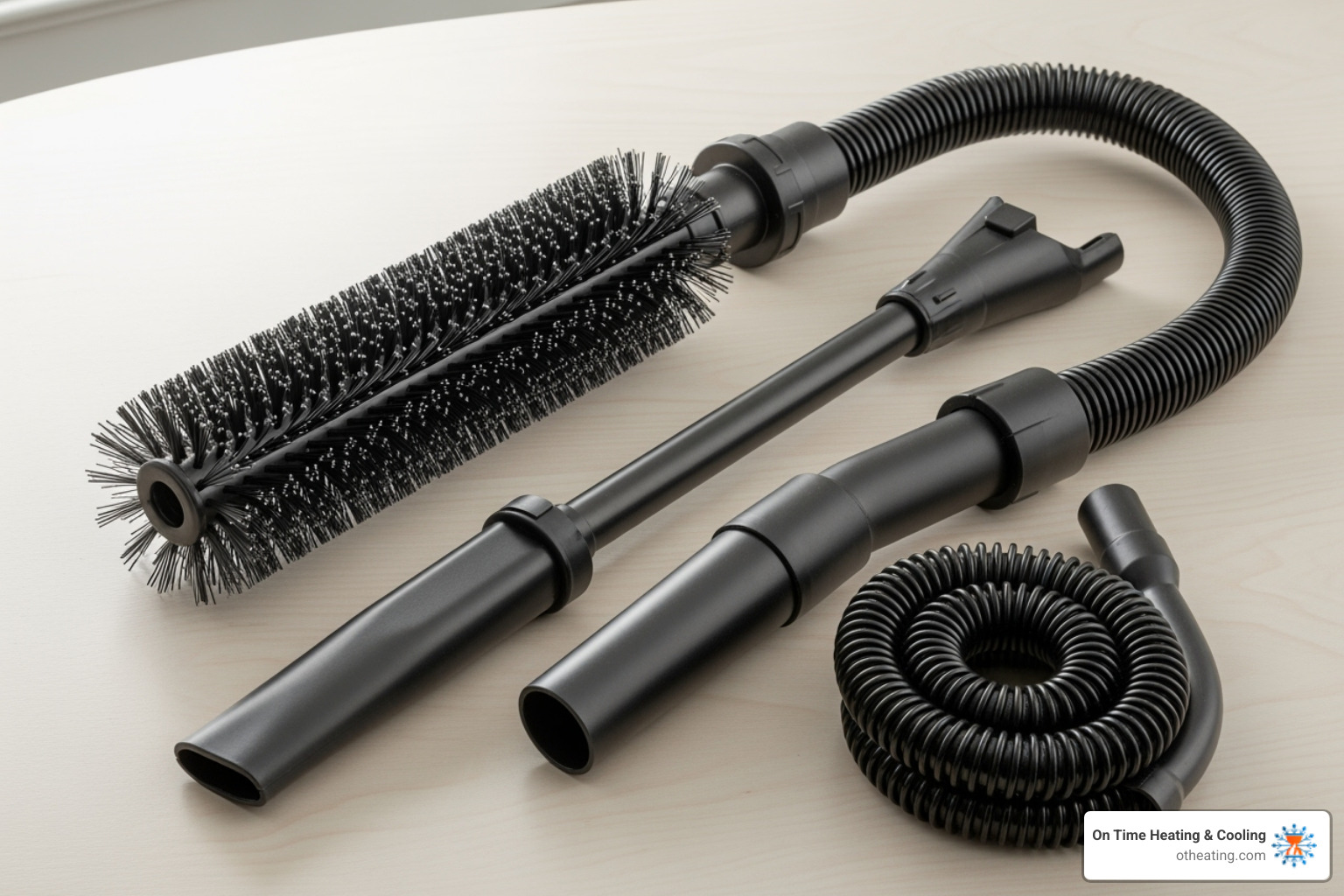 dryer vent cleaning kit with brush and vacuum attachment - dryer vent fire prevention