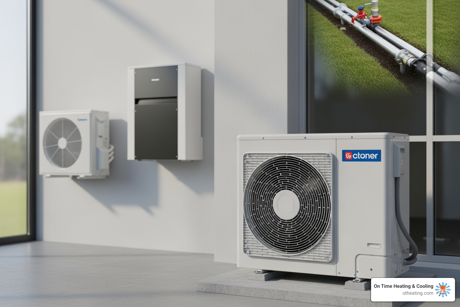 three main types of heat pumps - affordable heat pump installation in brookfield, wi