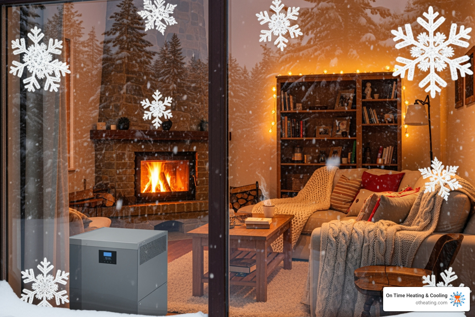 infographic showing the essential role of furnaces during Waukesha winters, including temperature ranges, common furnace problems in cold weather, and the importance of annual maintenance - local furnace service in waukesha, wi