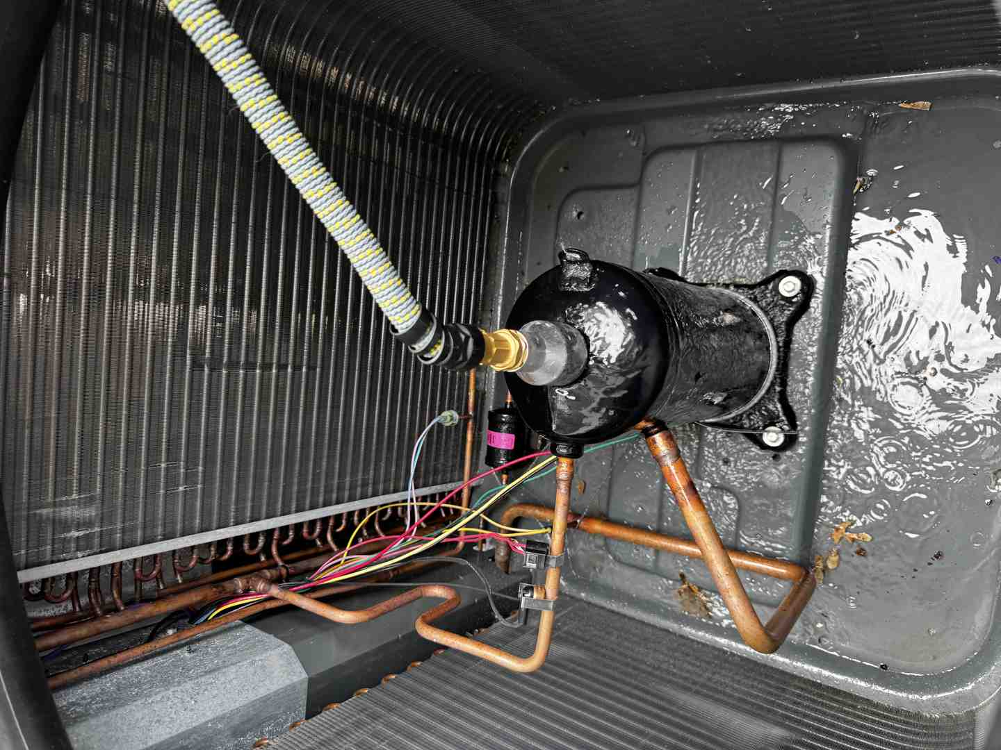 clogged condensate drain line showing water backup - ac troubleshooting tips before calling a pro clogged condensate drain line showing water backup - ac troubleshooting tips before calling a pro